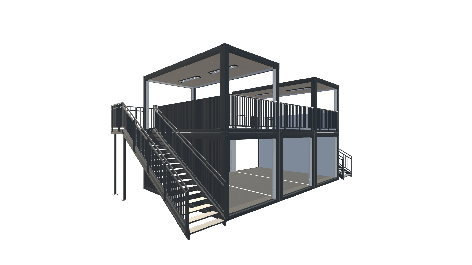 Eventcontainer Vario-Line | PREFAB 27 - Screenshot - Vorne Links