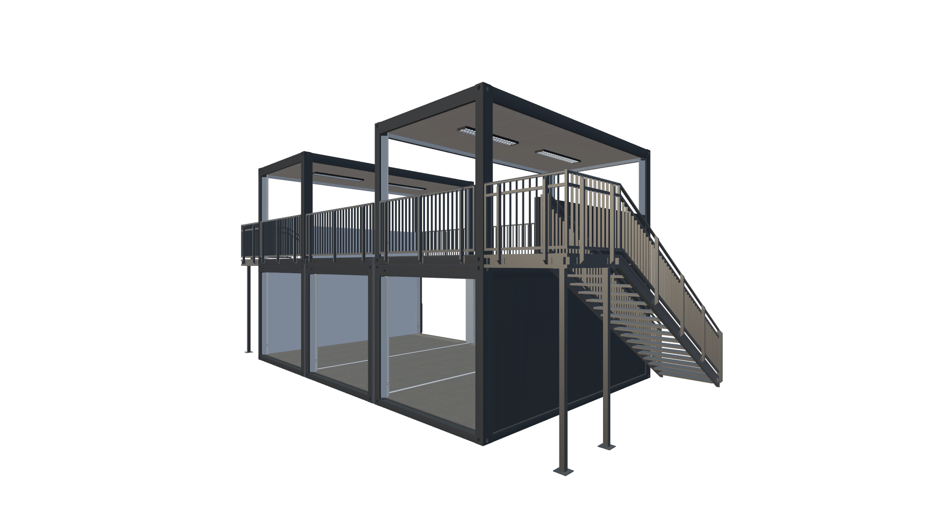 Eventcontainer Vario-Line | PREFAB 27 - Screenshot - Hinten Links