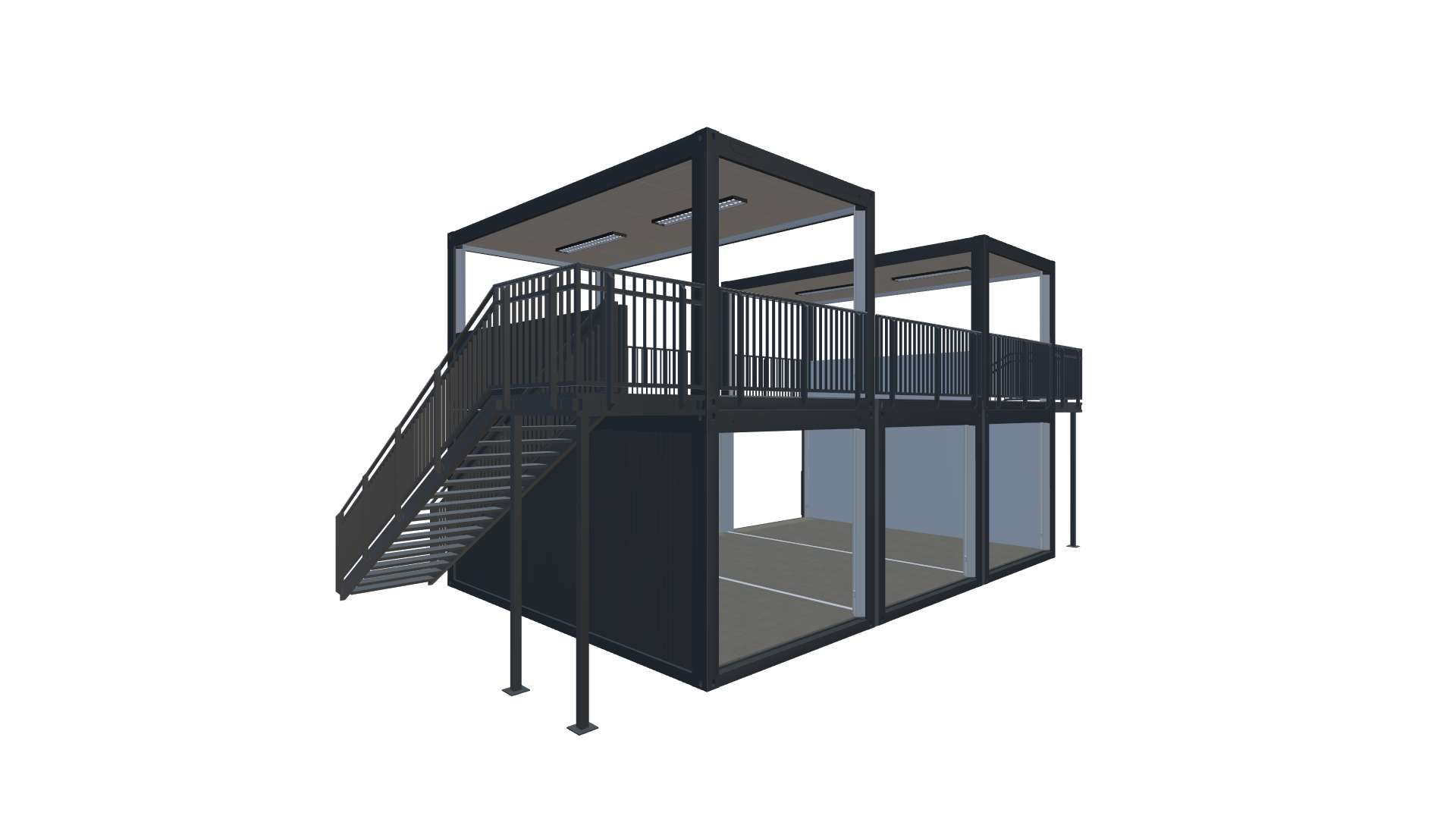 Eventcontainer Vario-Line | PREFAB 27 - Screenshot - Hinten Rechts