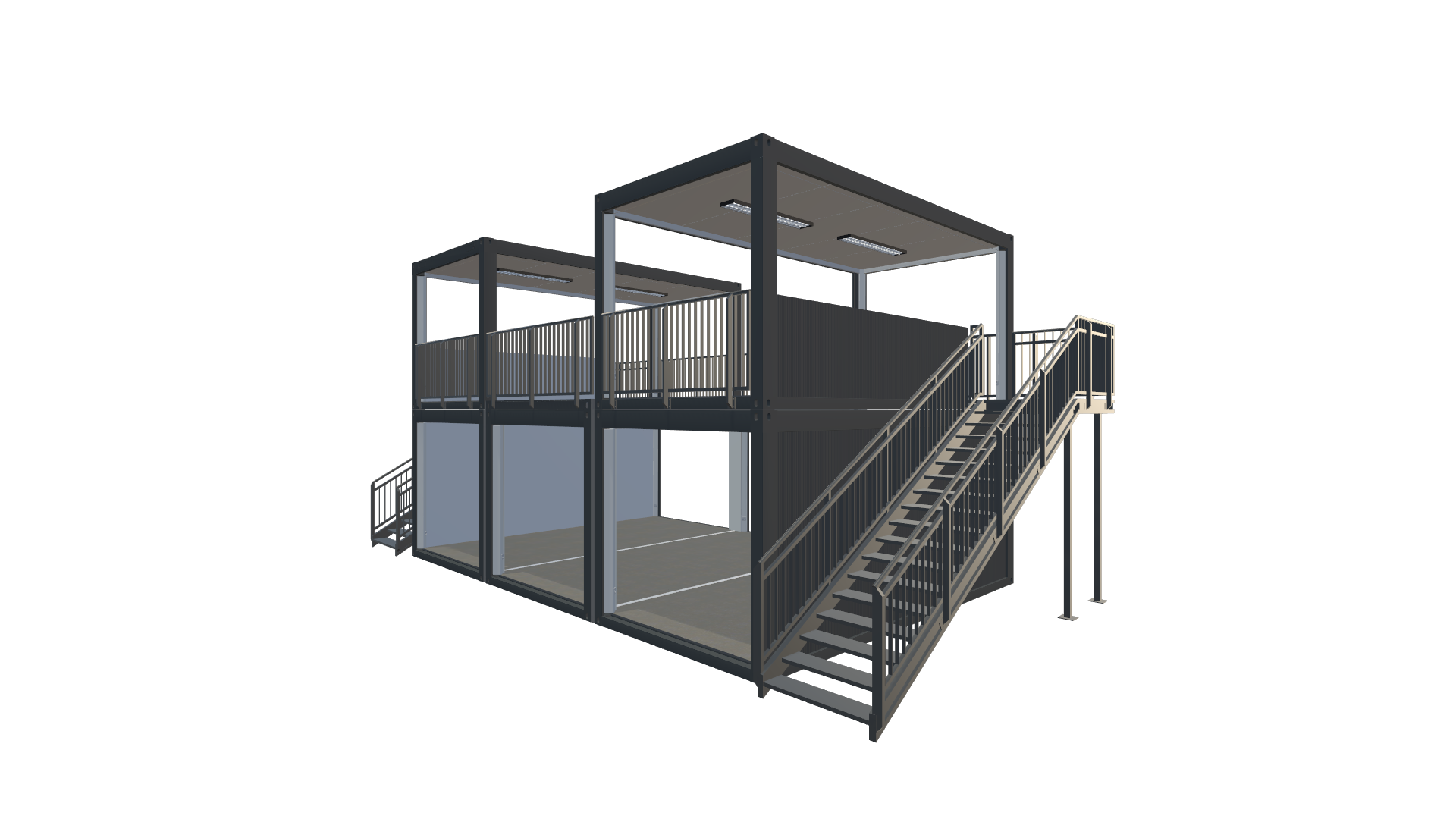 Eventcontainer Vario-Line | PREFAB 27 - Screenshot - Vorne Rechts