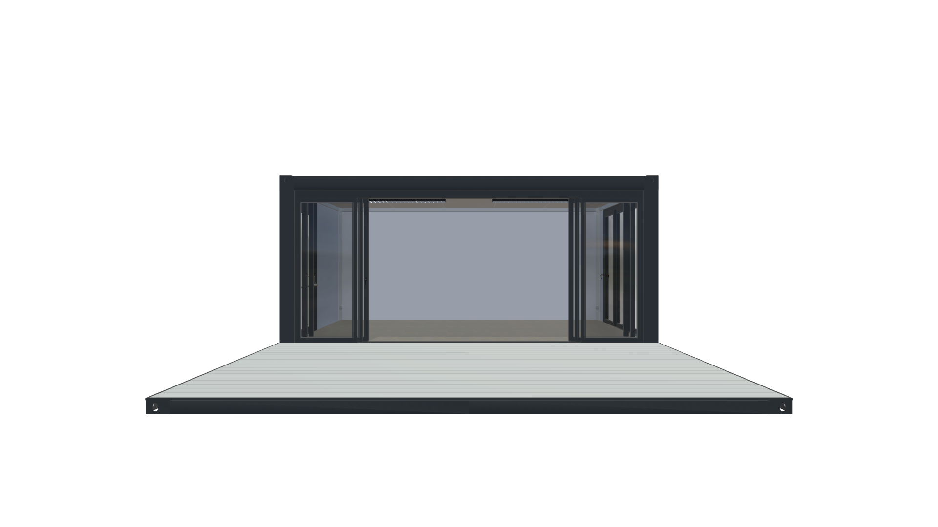 Eventcontainer Vario-Line | PREFAB 11 - Frontal Eventcontainer Vario-Line | PREFAB 11 - Screenshot - Frontal