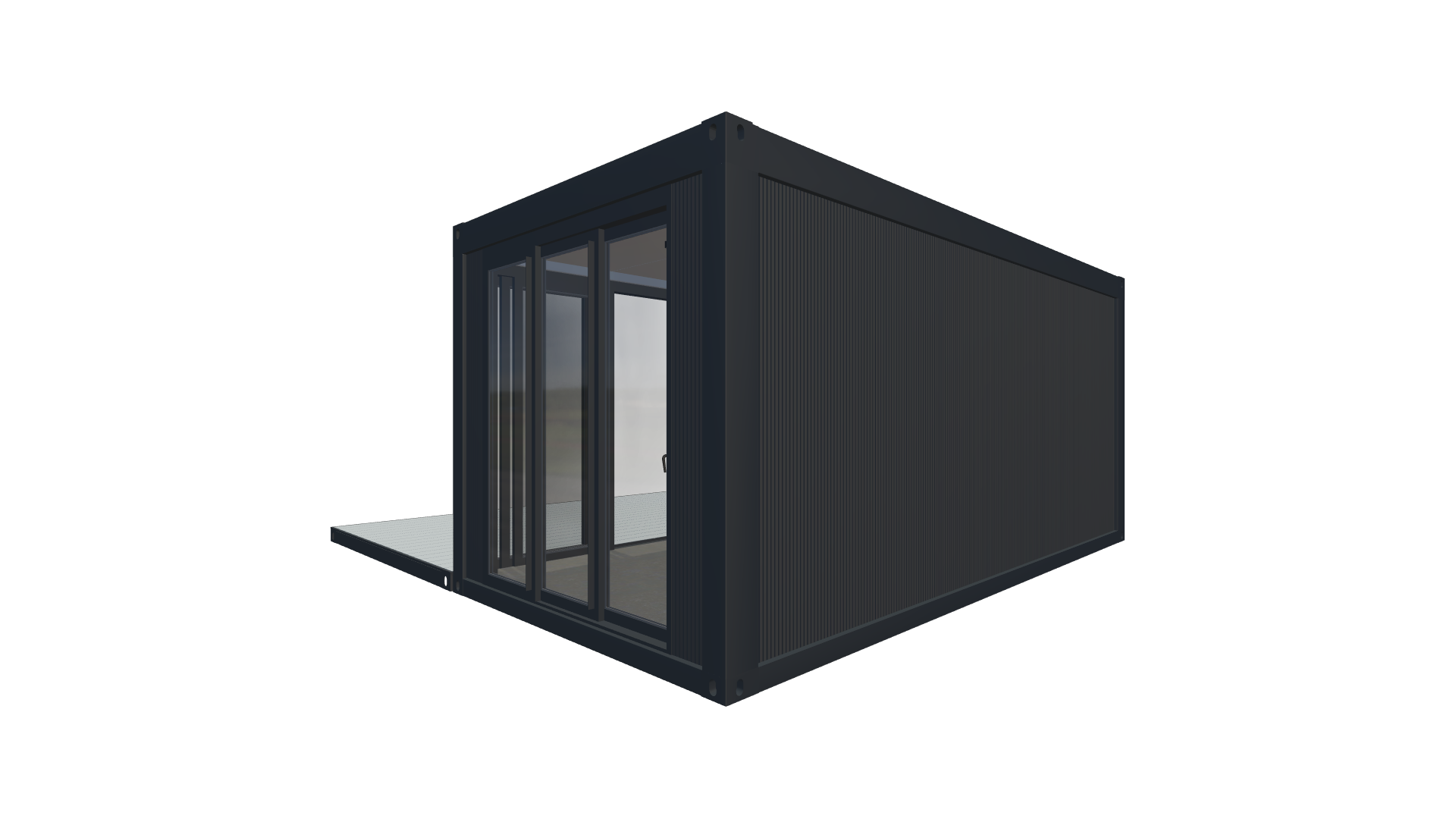 Eventcontainer Vario-Line | PREFAB 11 - Hinten Rechts Eventcontainer Vario-Line | PREFAB 11 - Screenshot - Hinten Rechts