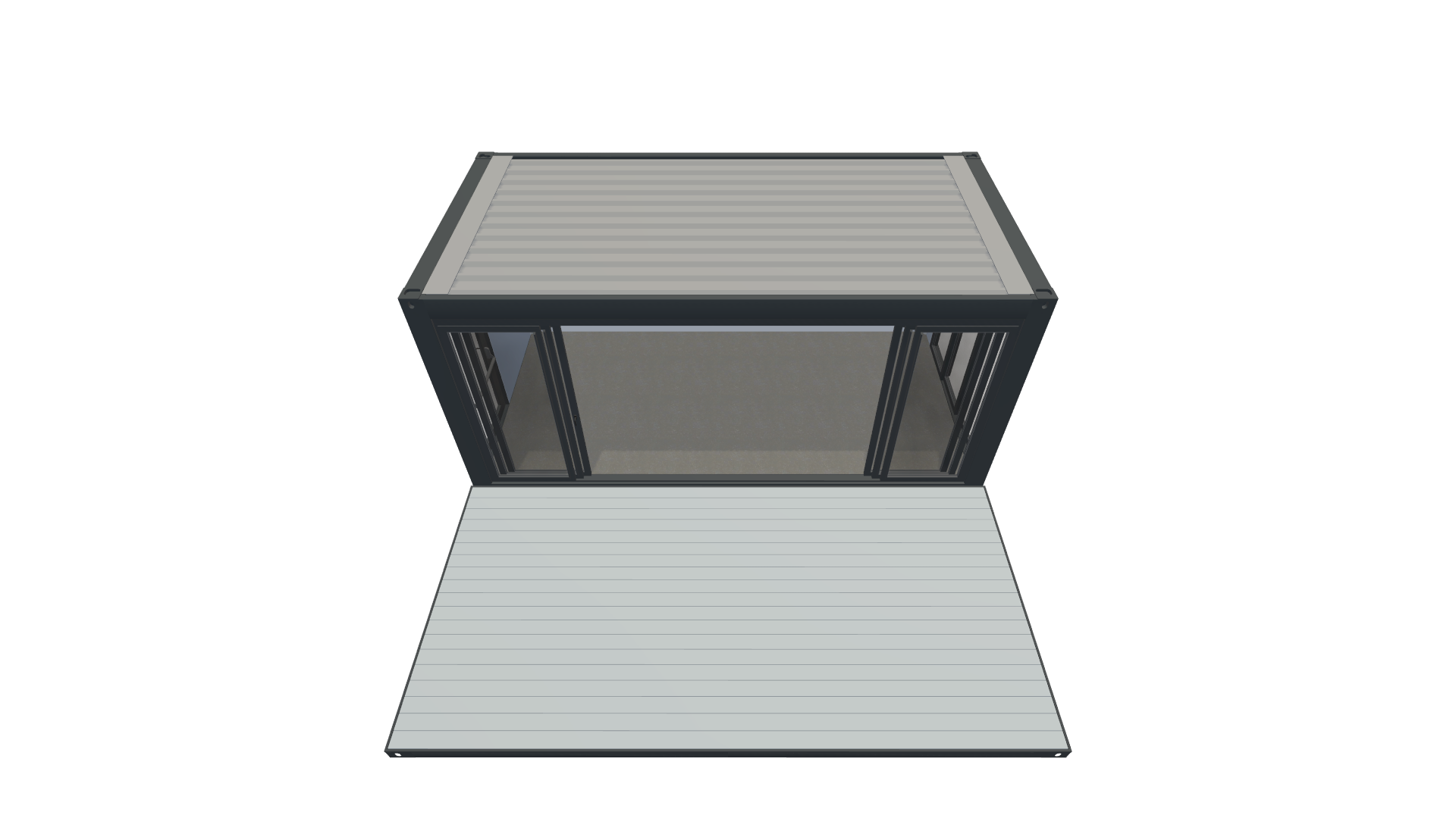 Eventcontainer Vario-Line | PREFAB 11 - Screenshot - Schräg Oben