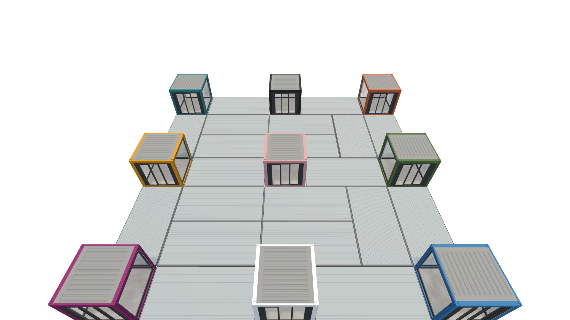 Eventcontainer Vario-Line | PREFAB 90 - Screenshot - Schräg Oben