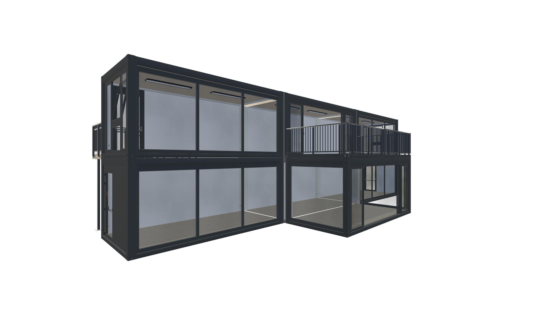 Eventcontainer Vario-Line | PREFAB 28 - Vorne Links Eventcontainer Vario-Line | PREFAB 28 - Screenshot - Vorne Links