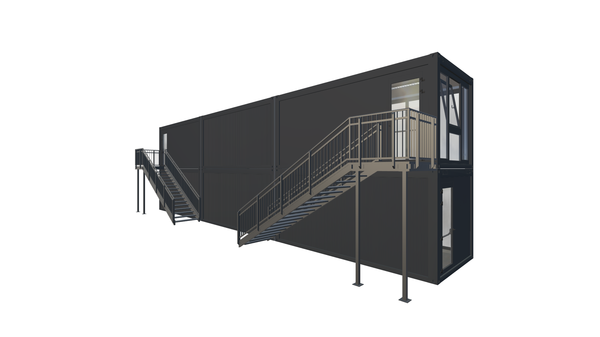 Eventcontainer Vario-Line | PREFAB 28 - Hinten Links Eventcontainer Vario-Line | PREFAB 28 - Screenshot - Hinten Links