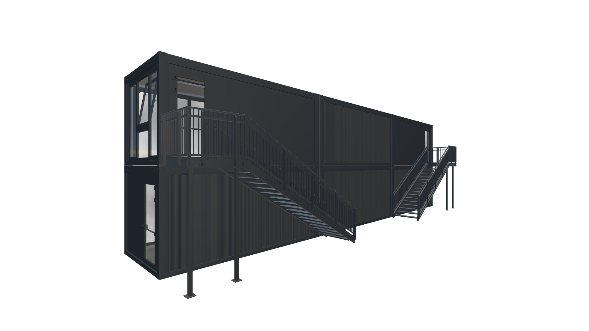 Eventcontainer Vario-Line | PREFAB 28 - Hinten Rechts Eventcontainer Vario-Line | PREFAB 28 - Screenshot - Hinten Rechts