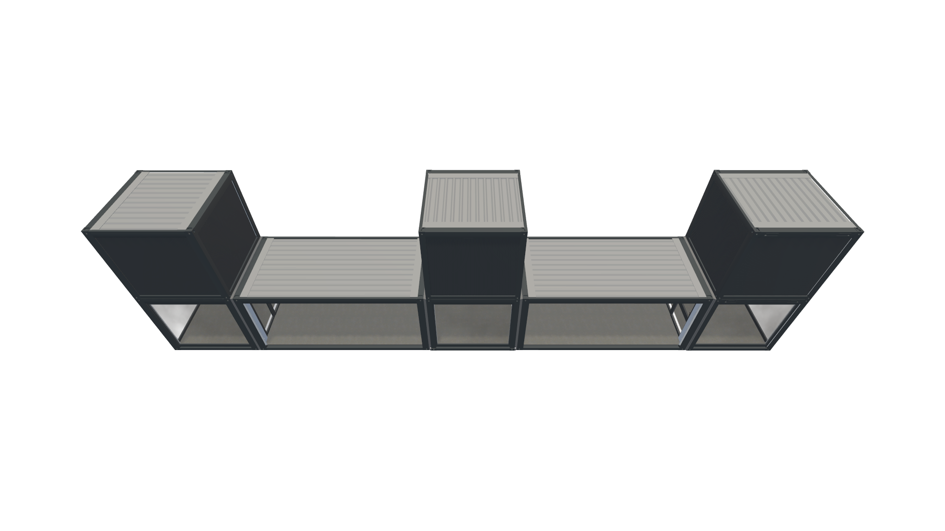 Eventcontainer Vario-Line | PREFAB 81 - Screenshot - Schräg Oben