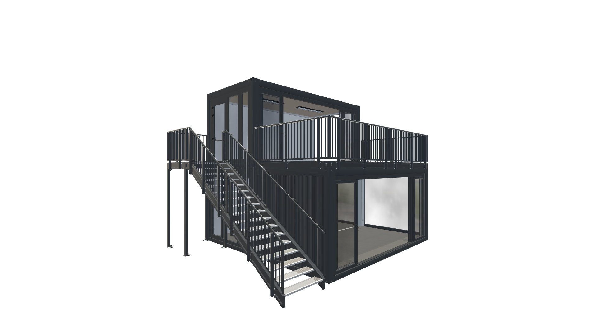 Eventcontainer Vario-Line | PREFAB 67 - Vorne Links Eventcontainer Vario-Line | PREFAB 67 - Screenshot - Vorne Links