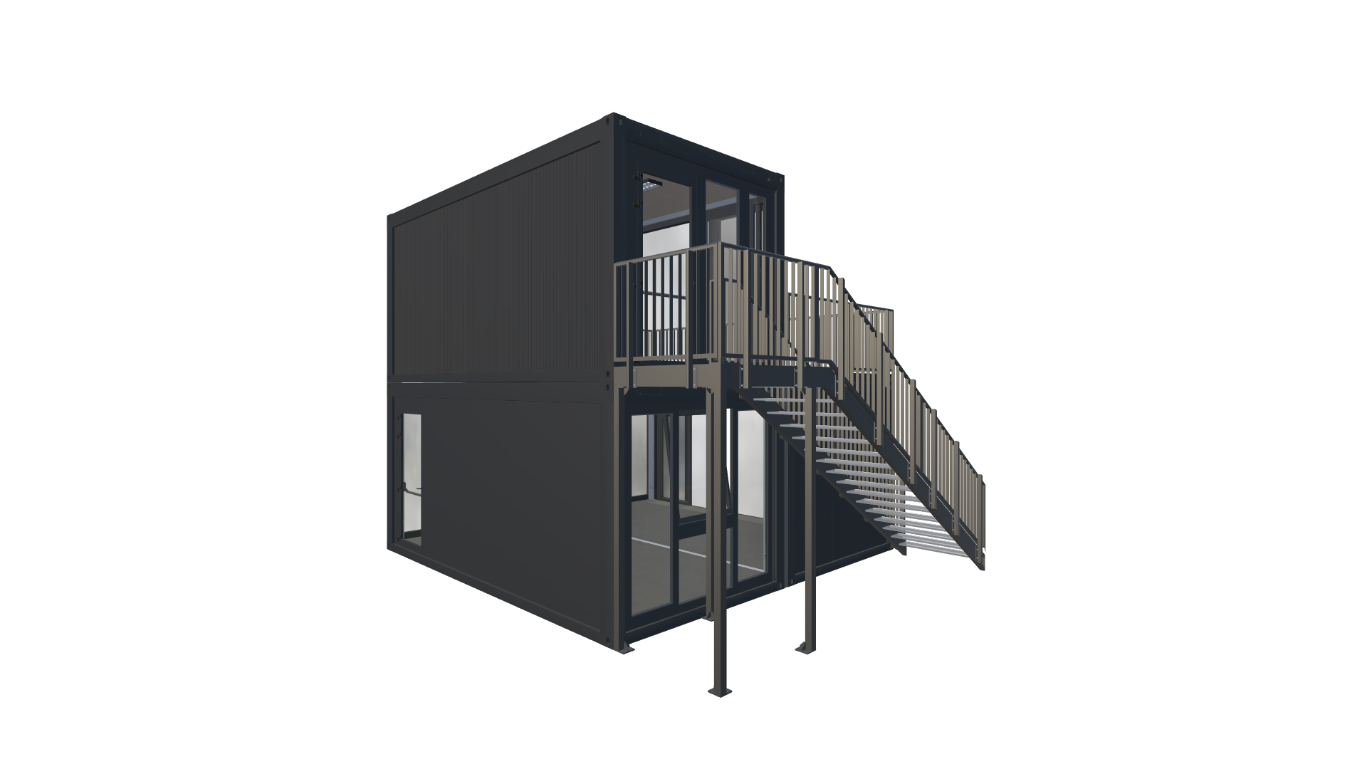 Eventcontainer Vario-Line | PREFAB 67 - Hinten Links Eventcontainer Vario-Line | PREFAB 67 - Screenshot - Hinten Links