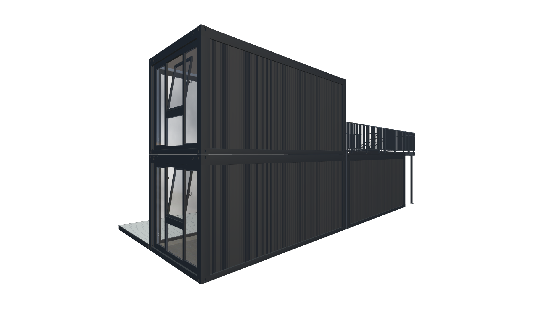 Eventcontainer Vario-Line | PREFAB 72 - Screenshot - Hinten Rechts