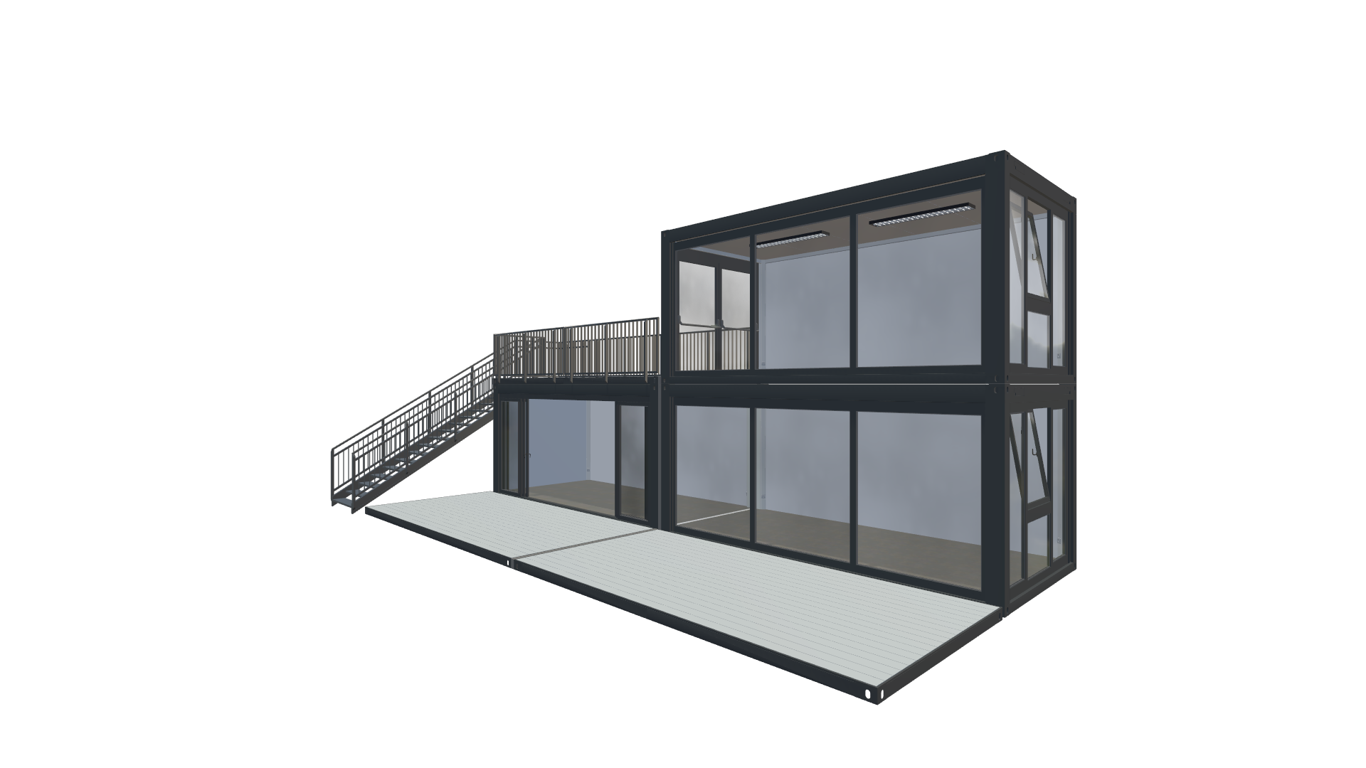 Eventcontainer Vario-Line | PREFAB 72 - Screenshot - Vorne Rechts