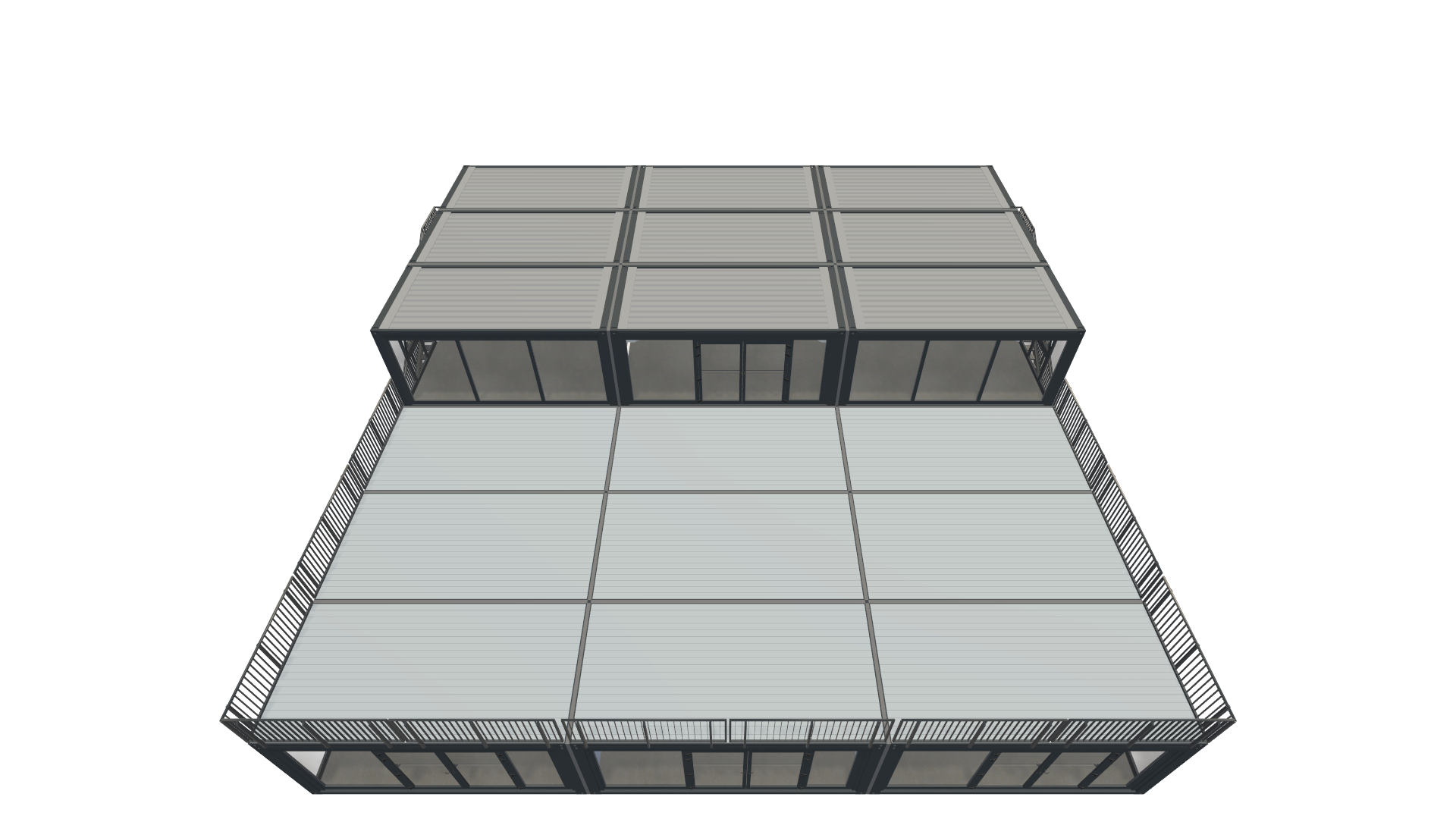 Eventcontainer Vario-Line | PREFAB 36 - Screenshot - Schräg Oben