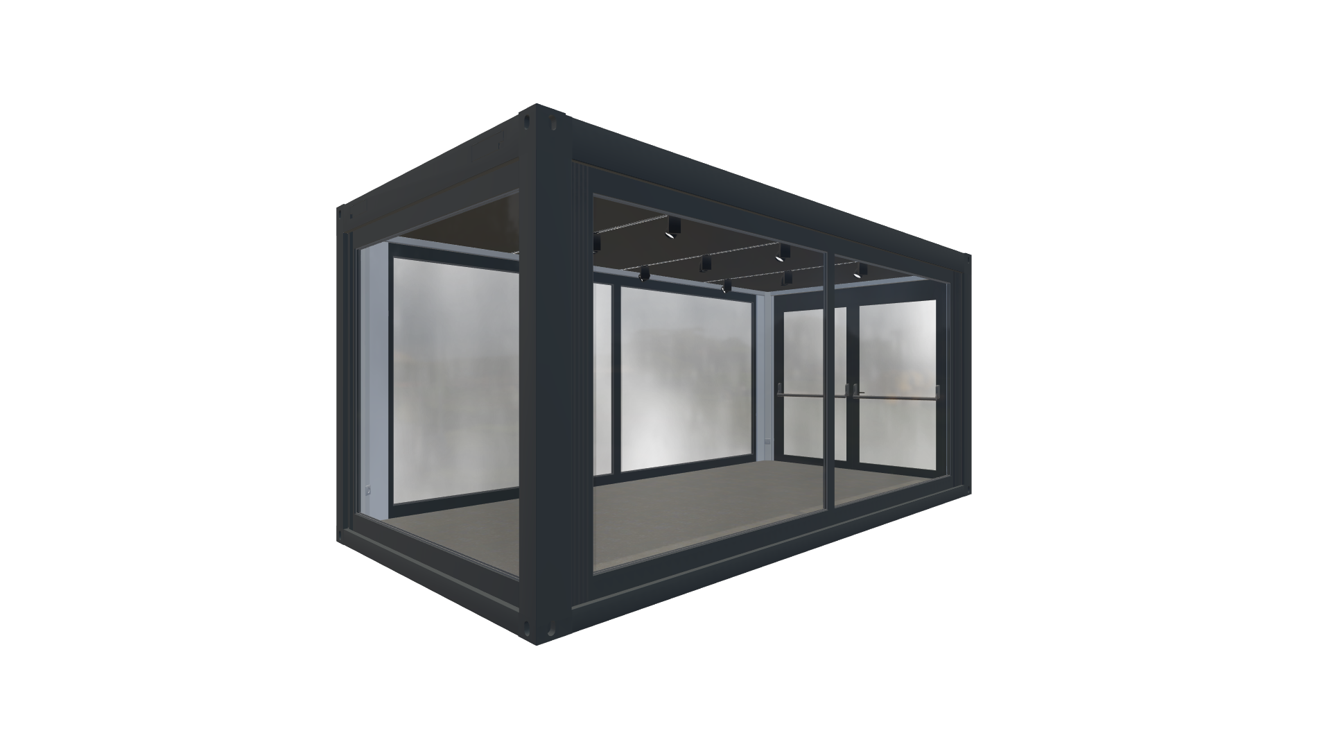 Eventcontainer Vario-Line | PREFAB 15 - Vorne Links Eventcontainer Vario-Line | PREFAB 15 - Screenshot - Vorne Links