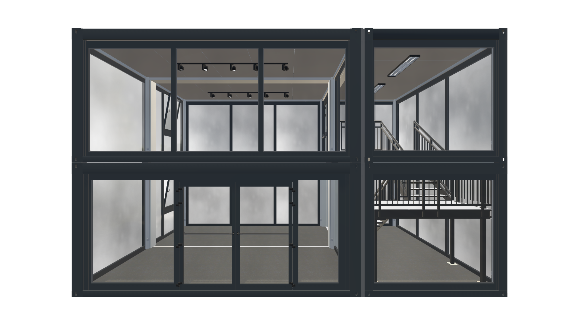 Eventcontainer Vario-Line | PREFAB 25 - Screenshot - Frontal