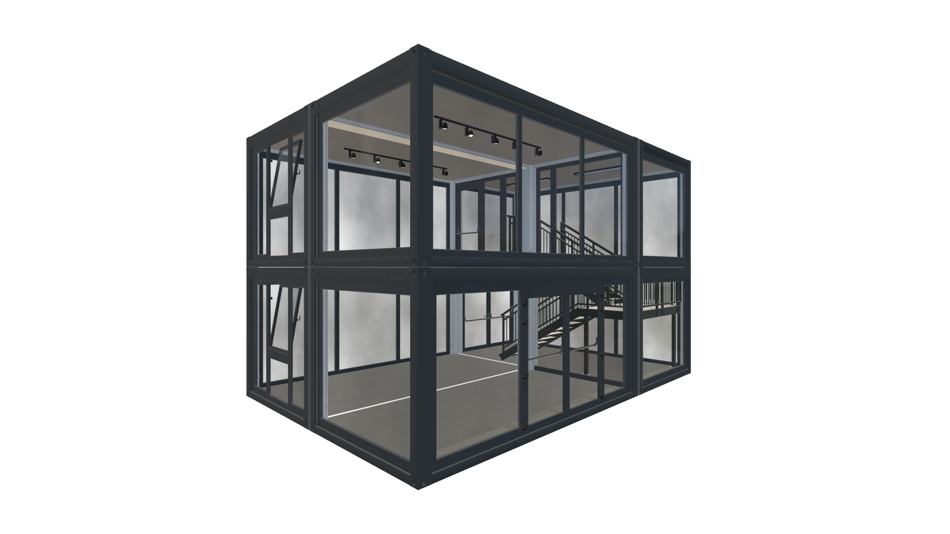 Eventcontainer Vario-Line | PREFAB 25 - Screenshot - Vorne Links