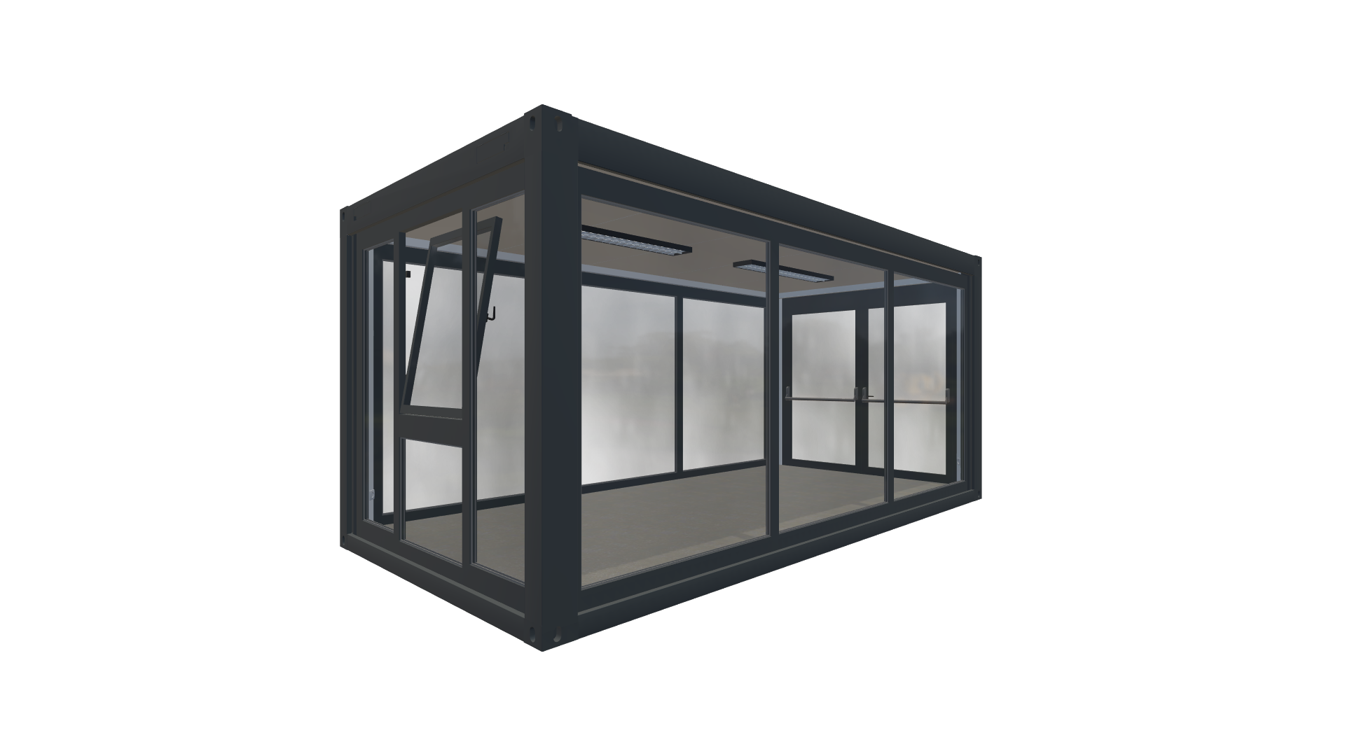 Eventcontainer Vario-Line | PREFAB 7 - Vorne Links Eventcontainer Vario-Line | PREFAB 7 - Screenshot - Vorne Links