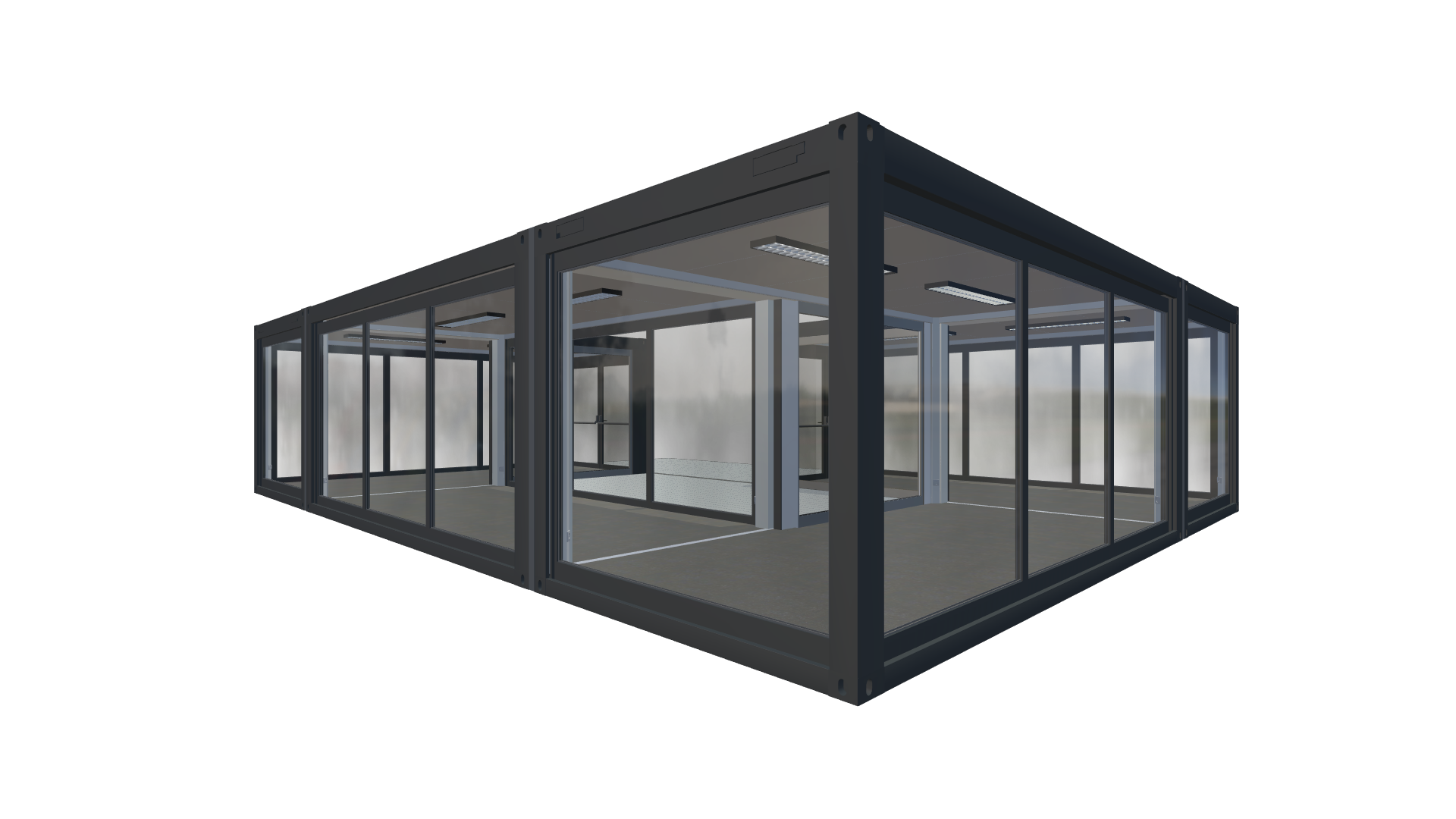 Eventcontainer Vario-Line | PREFAB 23 - Hinten Links Eventcontainer Vario-Line | PREFAB 23 - Screenshot - Hinten Links