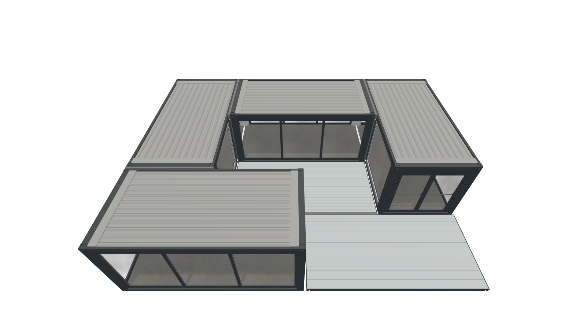 Eventcontainer Vario-Line | PREFAB 23 - Screenshot - Schräg Oben