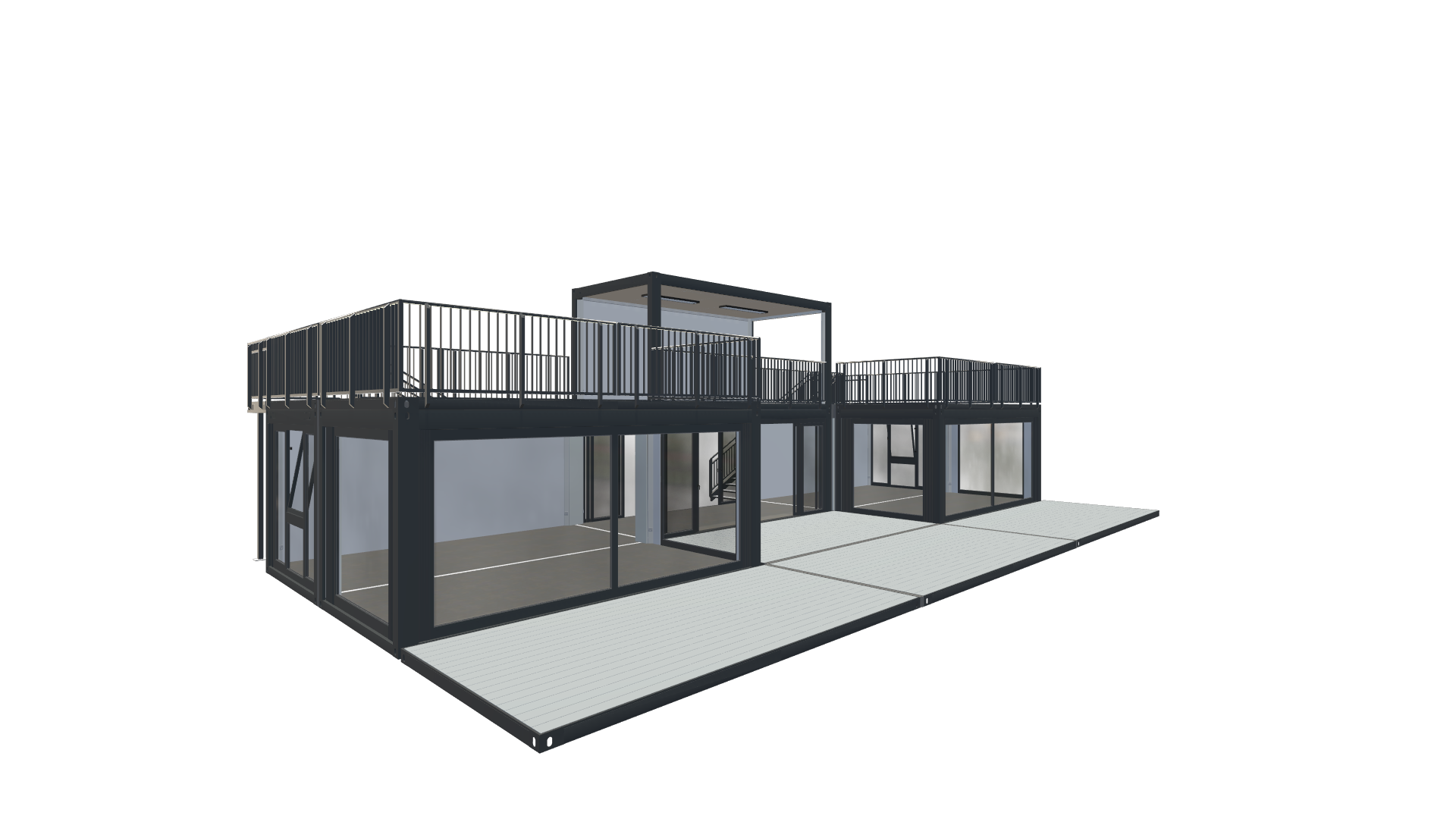 Eventcontainer Vario-Line | PREFAB 84 - Screenshot - Vorne Links