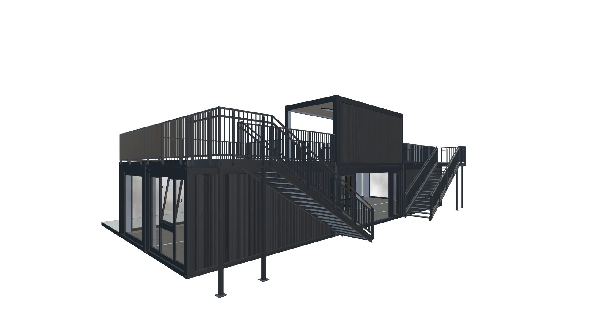 Eventcontainer Vario-Line | PREFAB 84 - Hinten Rechts Eventcontainer Vario-Line | PREFAB 84 - Screenshot - Hinten Rechts