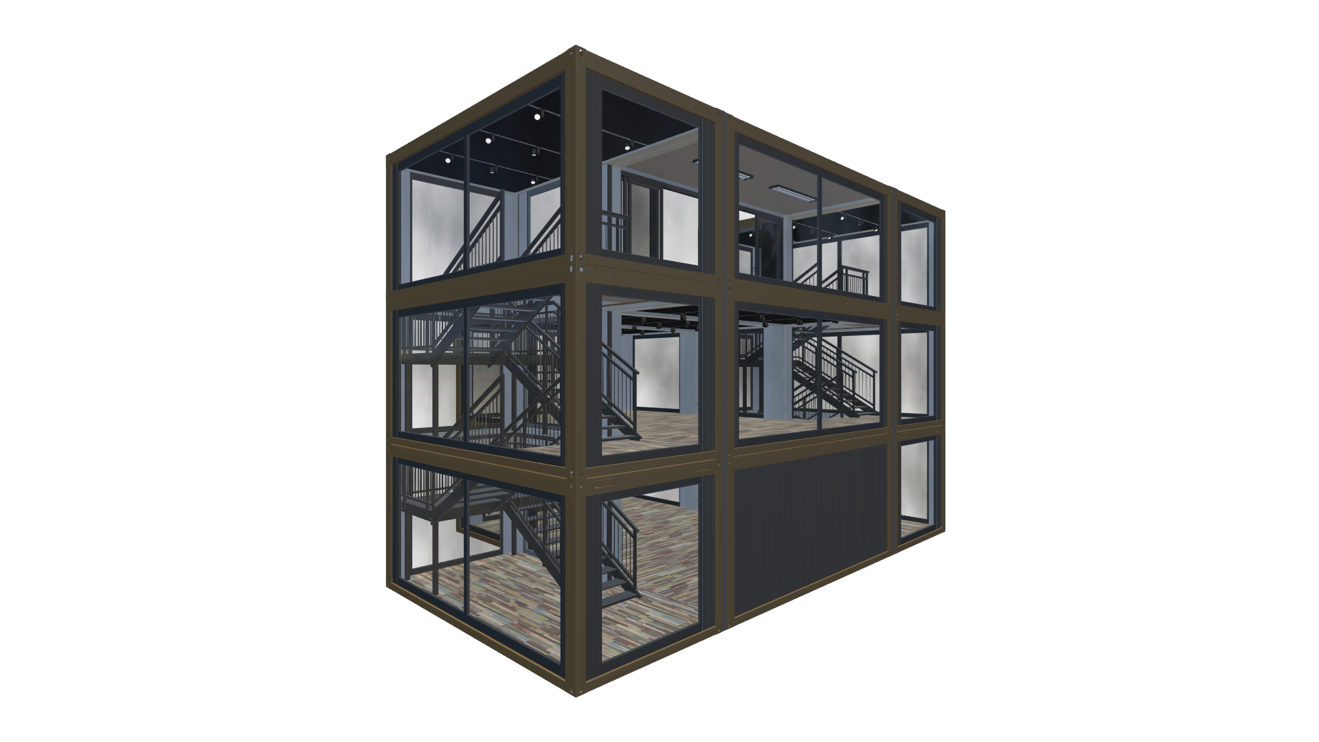 Eventcontainer Vario-Line | PREFAB 97 - Hinten Rechts Eventcontainer Vario-Line | PREFAB 97 - Screenshot - Hinten Rechts