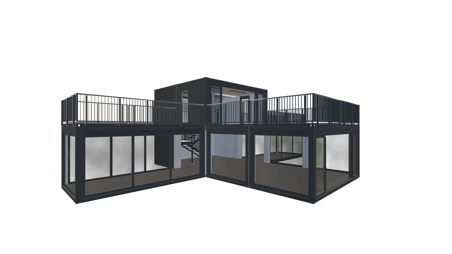 Eventcontainer Vario-Line | PREFAB 95 - Vorne Links Eventcontainer Vario-Line | PREFAB 95 - Screenshot - Vorne Links