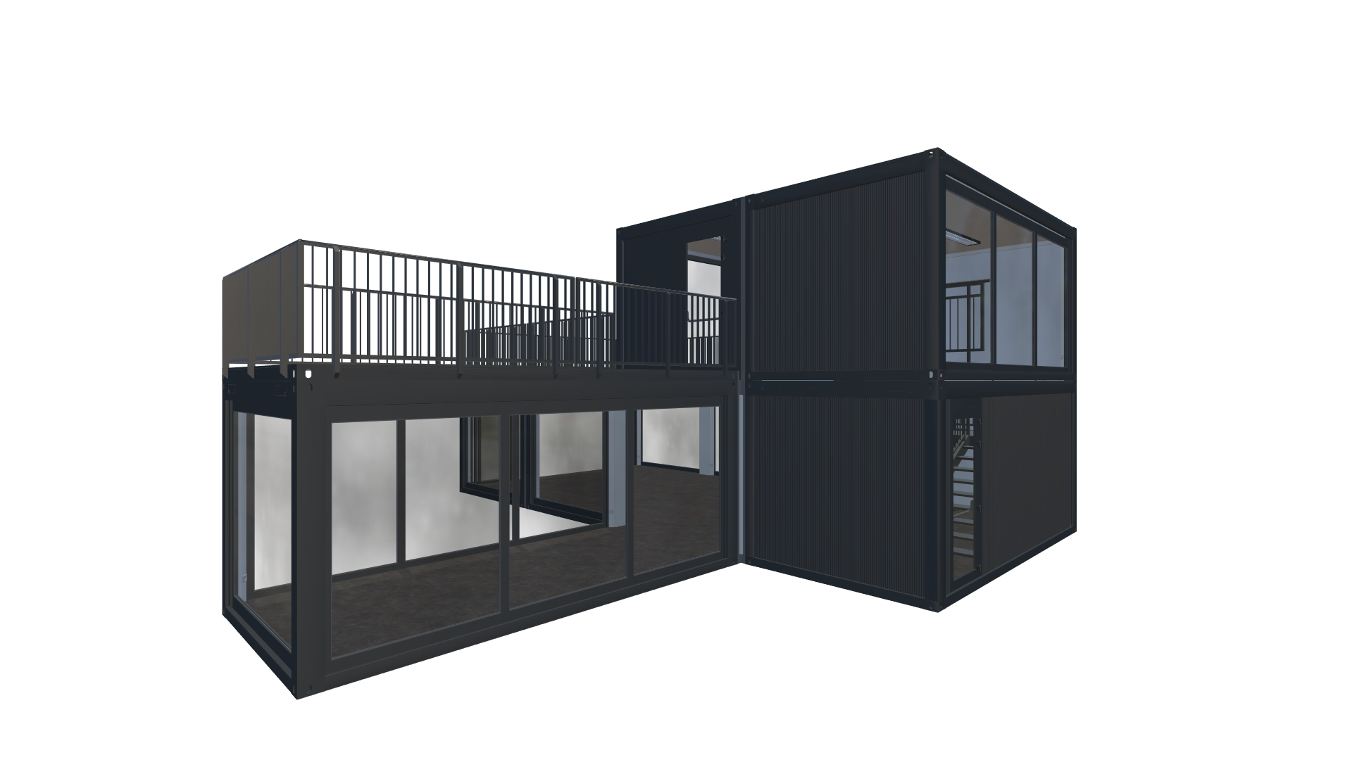 Eventcontainer Vario-Line | PREFAB 95 - Hinten Rechts Eventcontainer Vario-Line | PREFAB 95 - Screenshot - Hinten Rechts