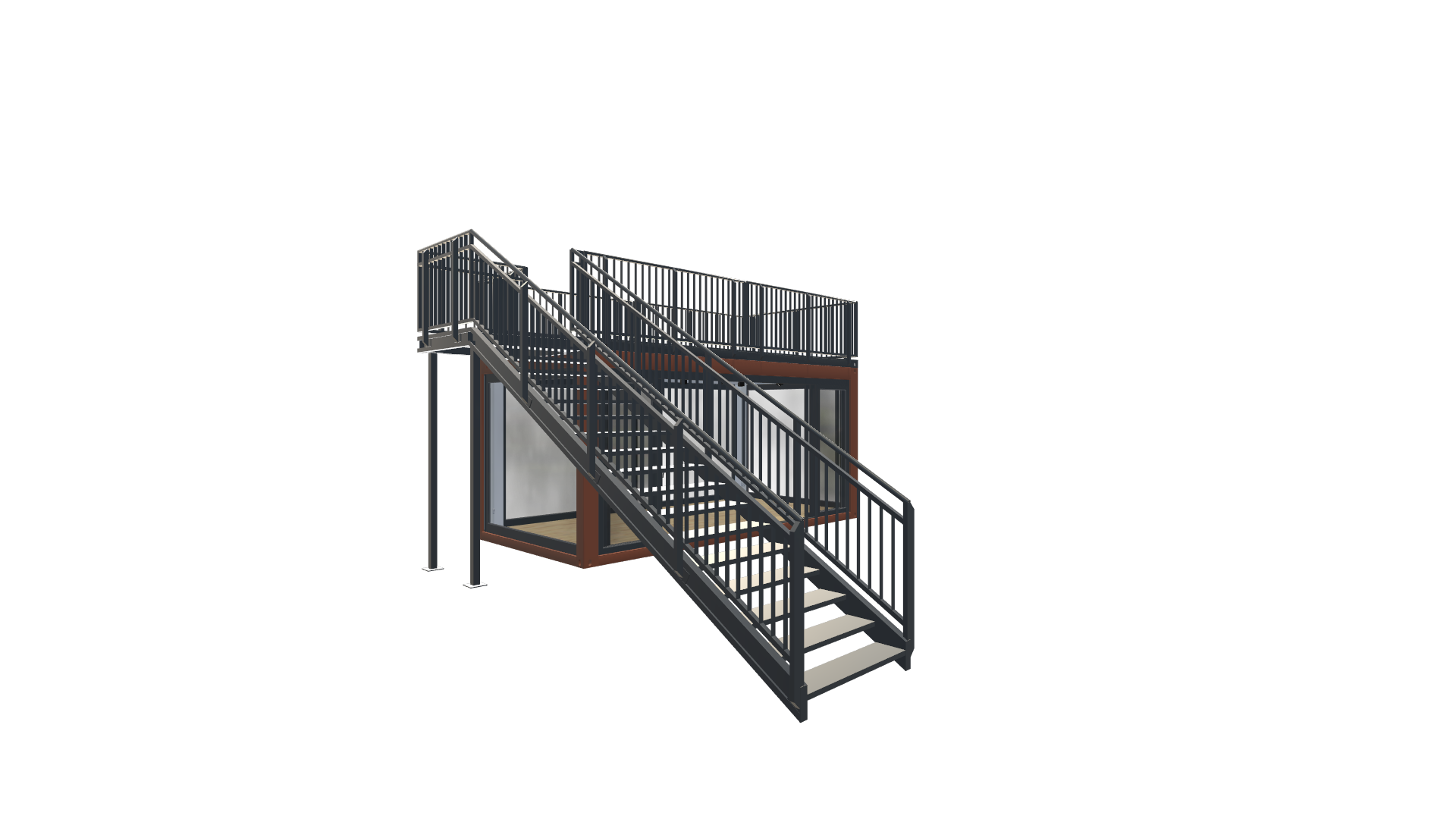 Eventcontainer Vario-Line | PREFAB 86 - Screenshot - Vorne Links