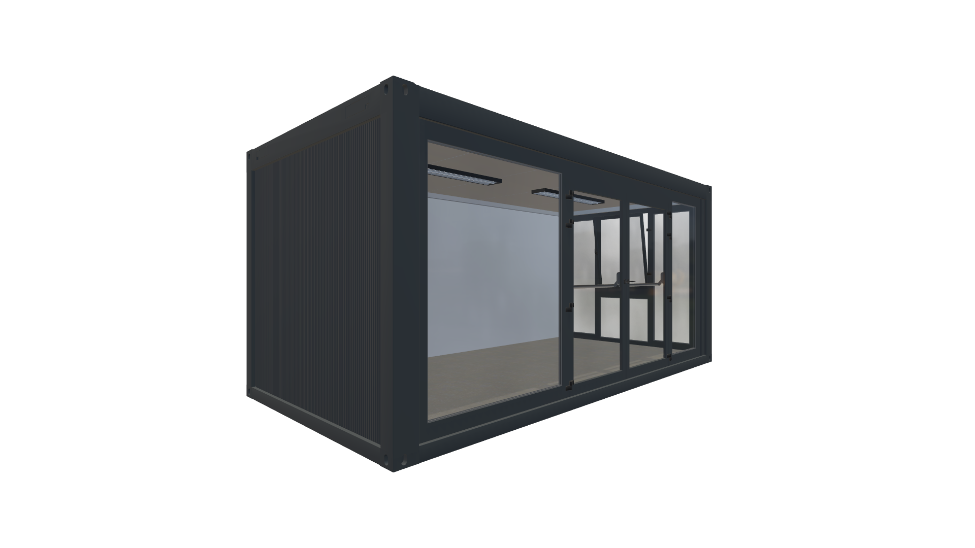 Eventcontainer Vario-Line | PREFAB 5 - Vorne Links Eventcontainer Vario-Line | PREFAB 5 - Screenshot - Vorne Links