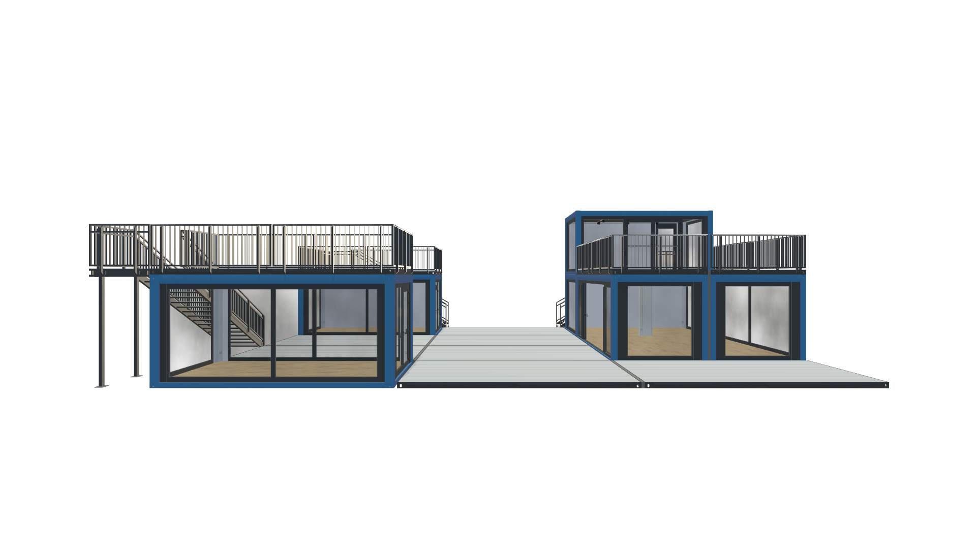 Eventcontainer Vario-Line | PREFAB 93 - Frontal Eventcontainer Vario-Line | PREFAB 93 - Screenshot - Frontal