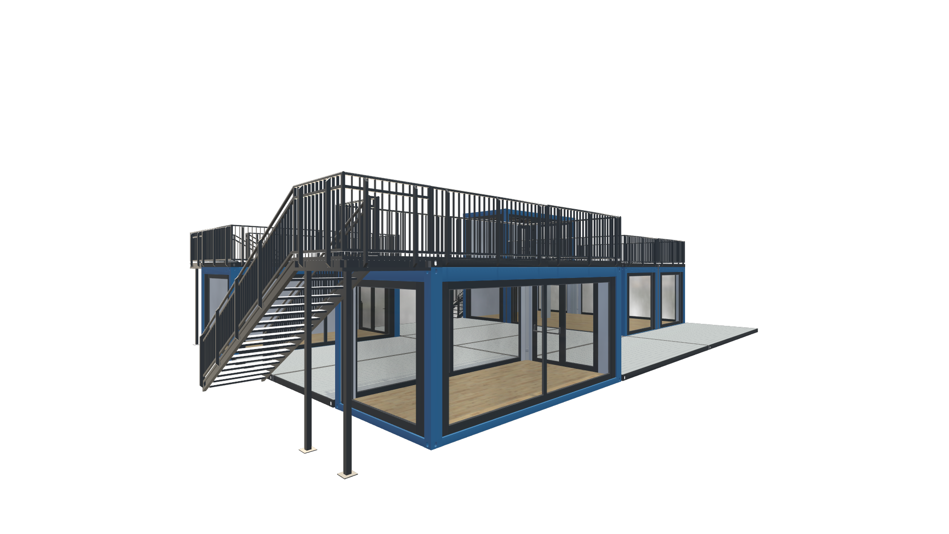 Eventcontainer Vario-Line | PREFAB 93 - Screenshot - Vorne Links