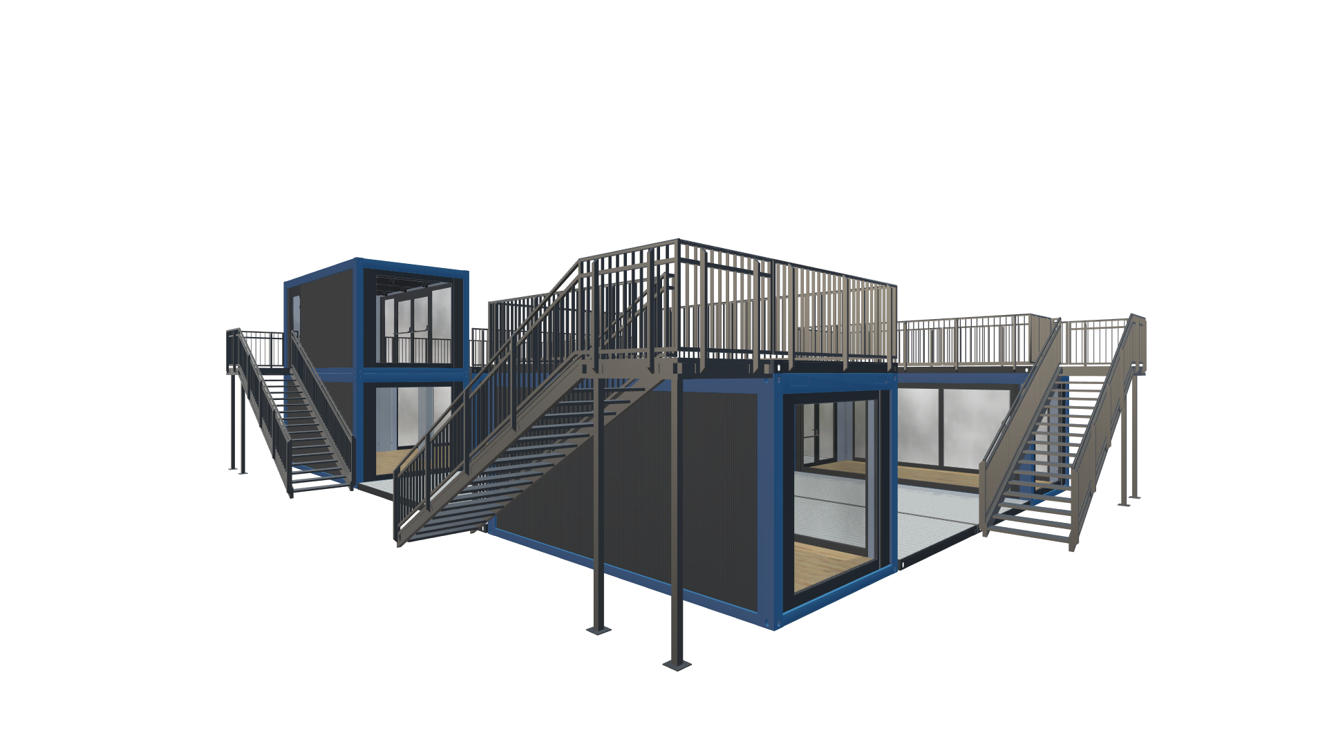 Eventcontainer Vario-Line | PREFAB 93 - Hinten Links Eventcontainer Vario-Line | PREFAB 93 - Screenshot - Hinten Links