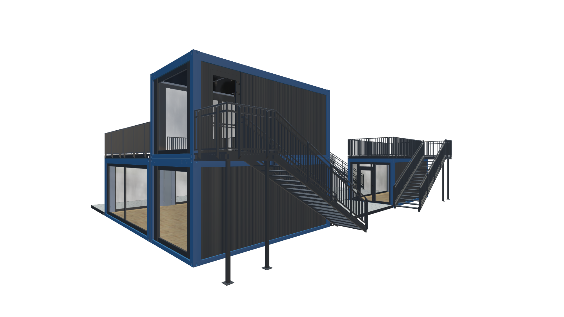 Eventcontainer Vario-Line | PREFAB 93 - Screenshot - Hinten Rechts