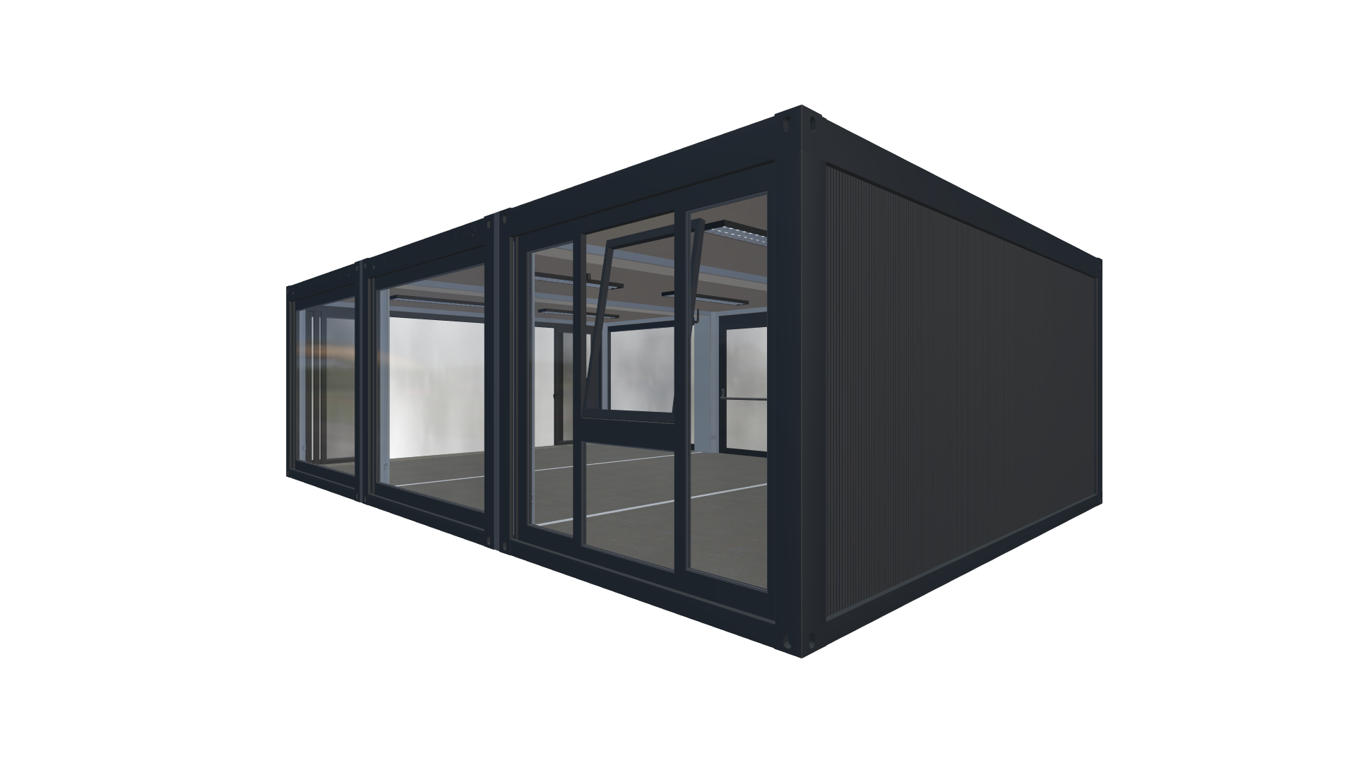 Eventcontainer Vario-Line | PREFAB 68 - Hinten Rechts Eventcontainer Vario-Line | PREFAB 68 - Screenshot - Hinten Rechts