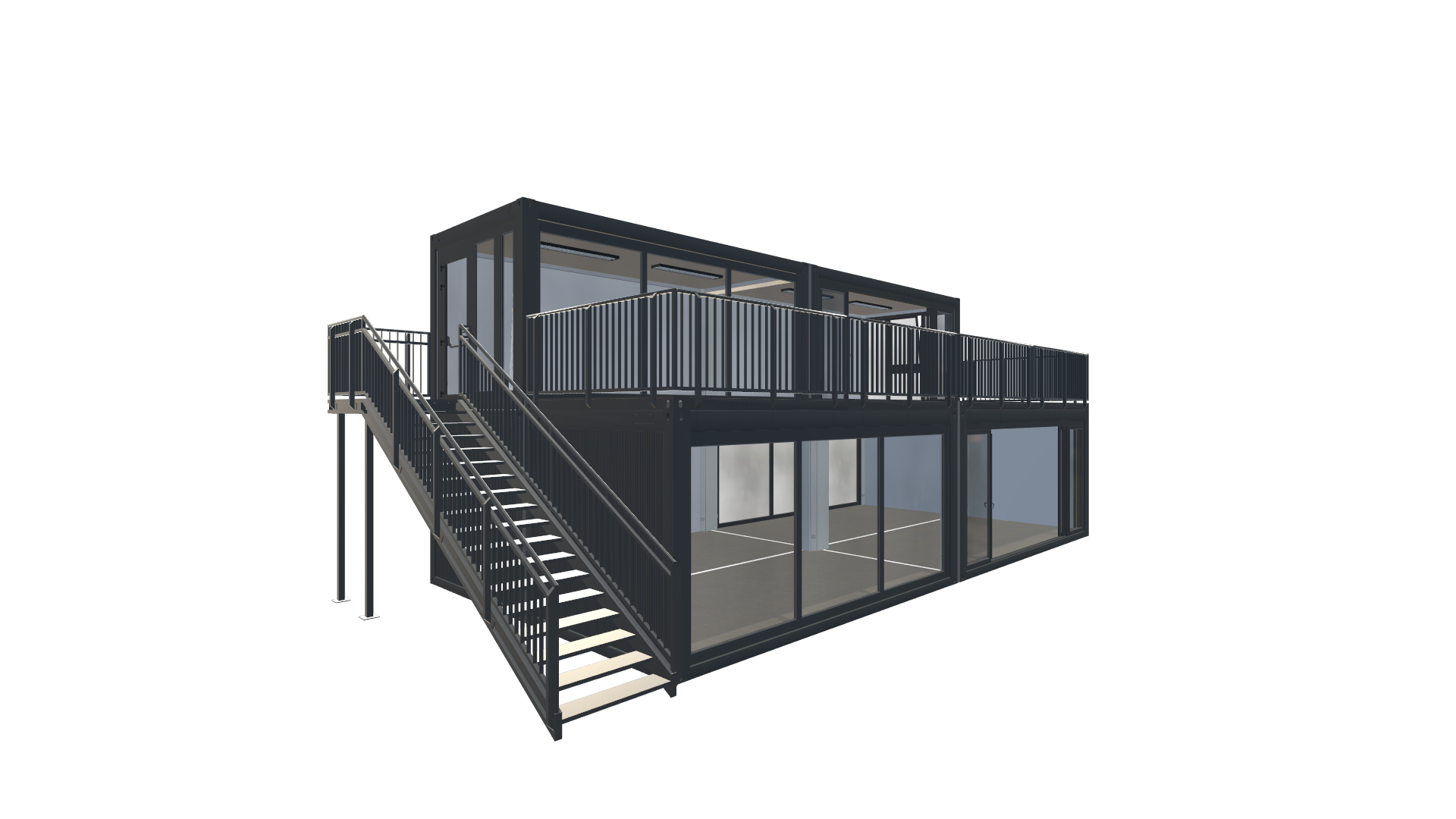 Eventcontainer Vario-Line | PREFAB 31 - Vorne Links Eventcontainer Vario-Line | PREFAB 31 - Screenshot - Vorne Links