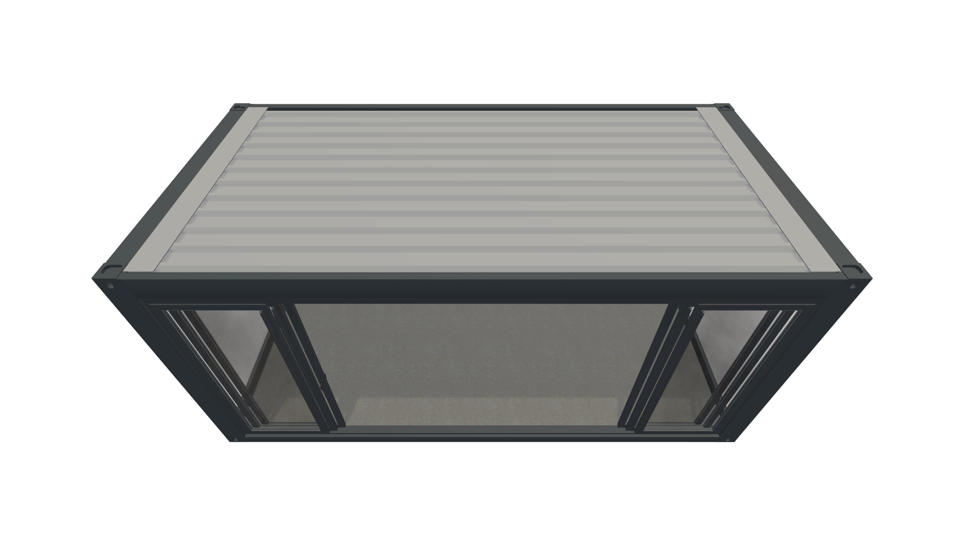 Eventcontainer Vario-Line | PREFAB 16 - Schräg Oben Eventcontainer Vario-Line | PREFAB 16 - Screenshot - Schräg Oben