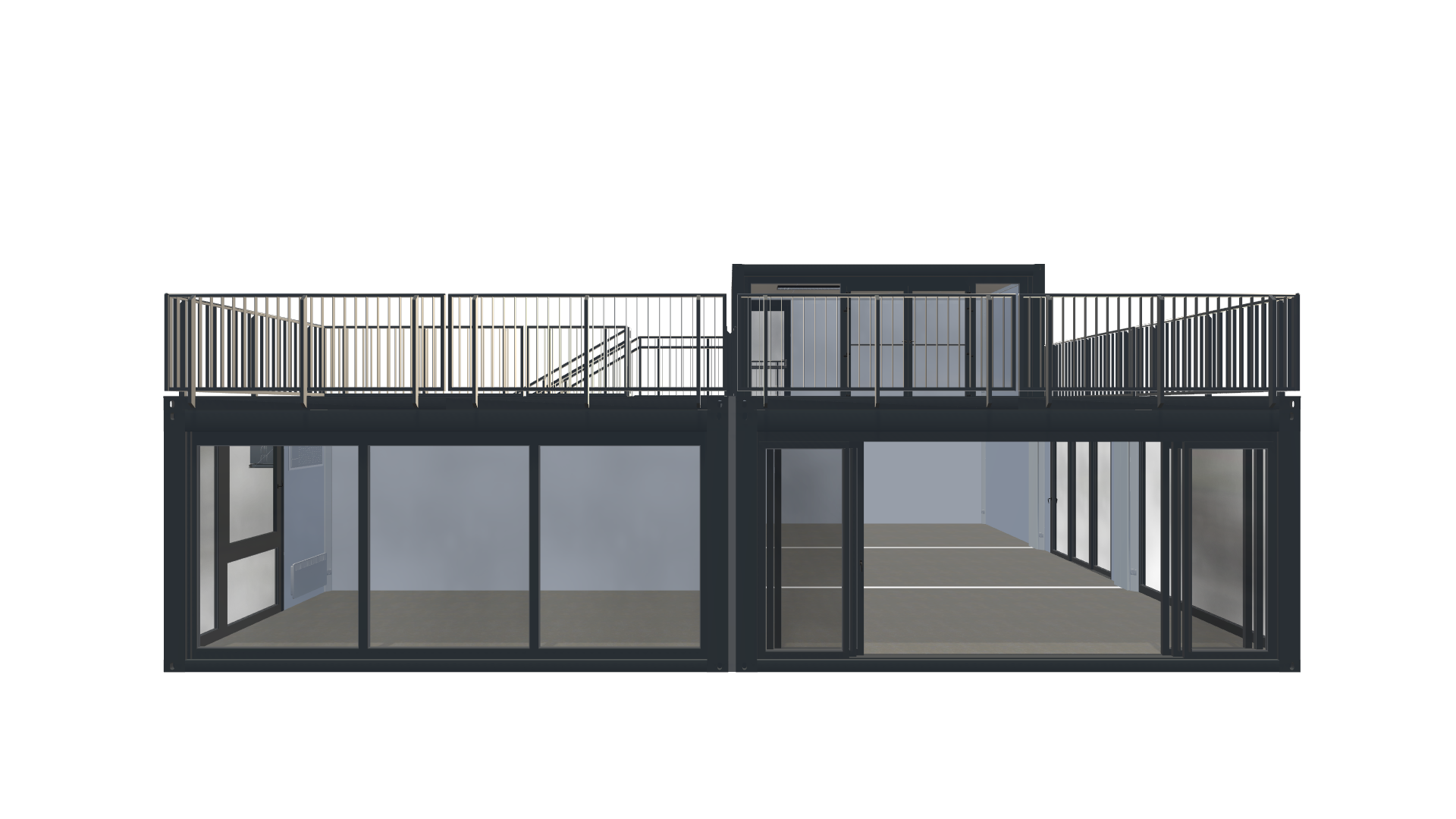 Eventcontainer Vario-Line | PREFAB 32 - Screenshot - Frontal