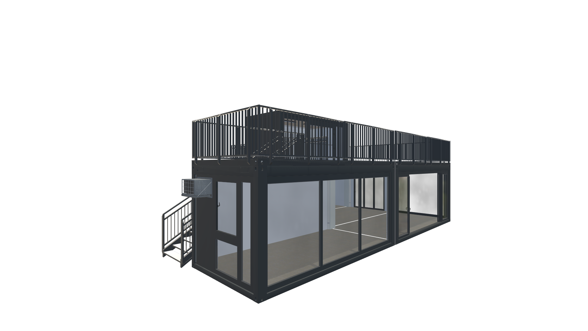 Eventcontainer Vario-Line | PREFAB 32 - Vorne Links Eventcontainer Vario-Line | PREFAB 32 - Screenshot - Vorne Links