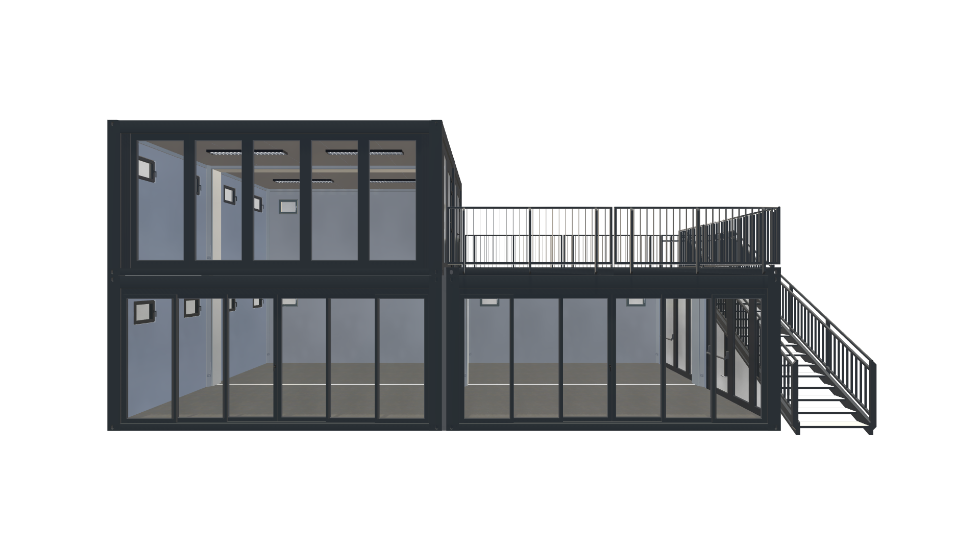 Eventcontainer Vario-Line | PREFAB 55 - Screenshot - Frontal