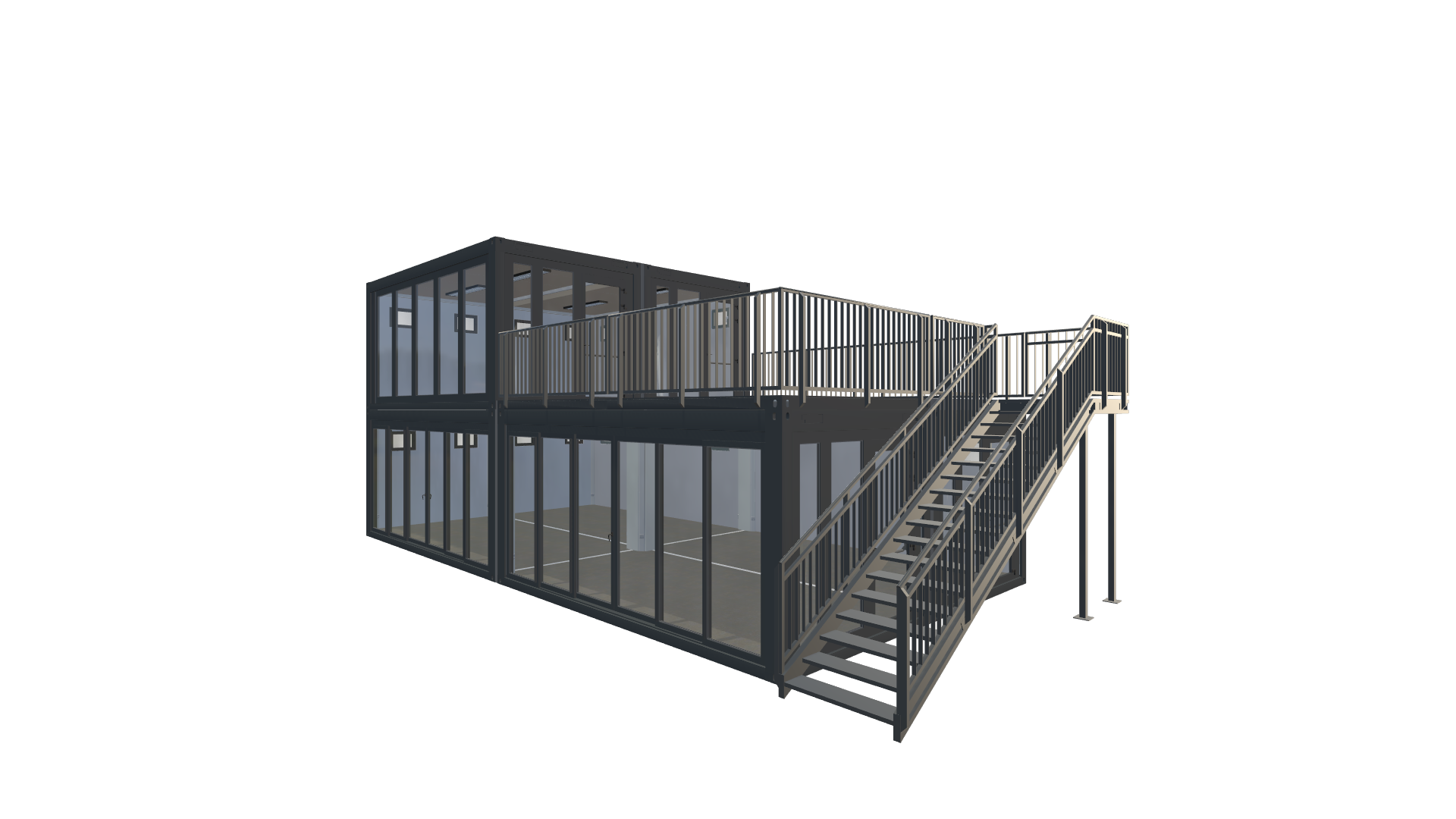 Eventcontainer Vario-Line | PREFAB 55 - Screenshot - Vorne Rechts