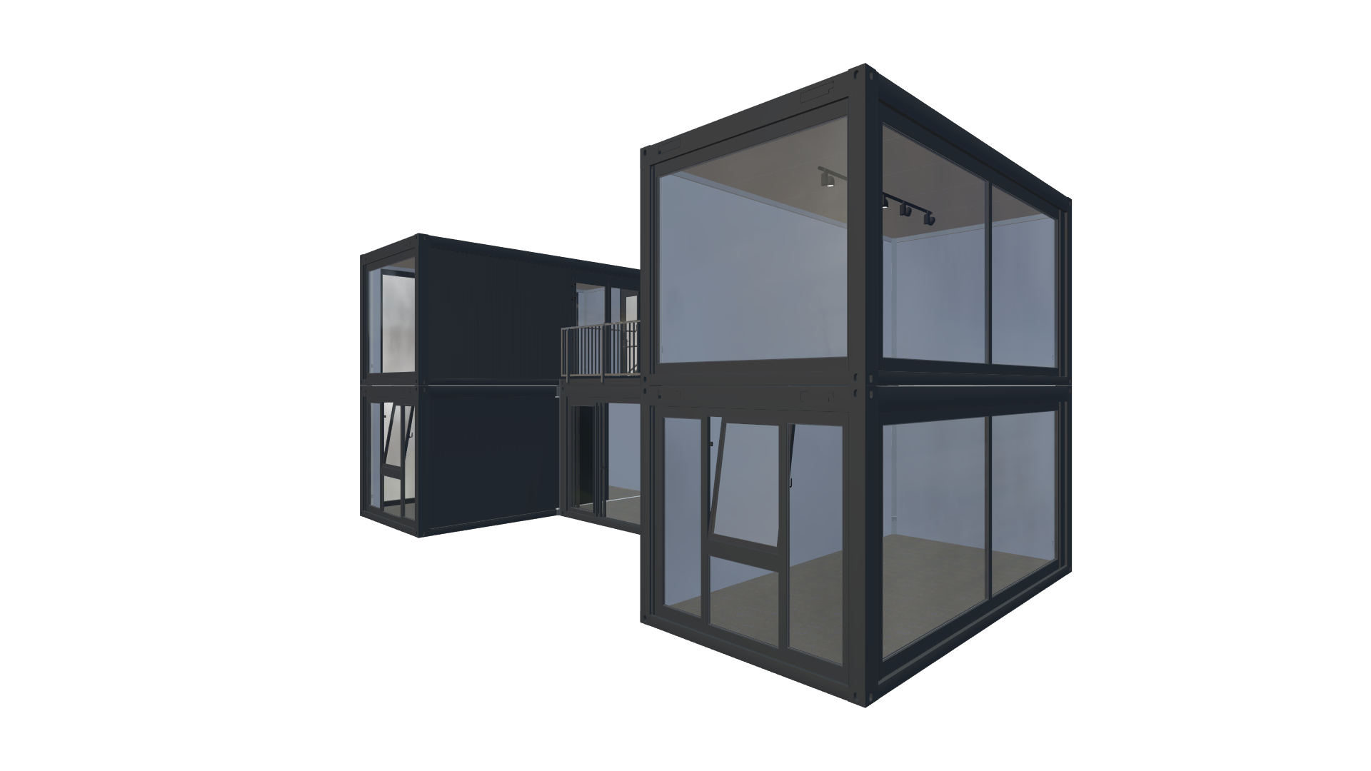 Eventcontainer Vario-Line | PREFAB 62 - Hinten Links Eventcontainer Vario-Line | PREFAB 62 - Screenshot - Hinten Links