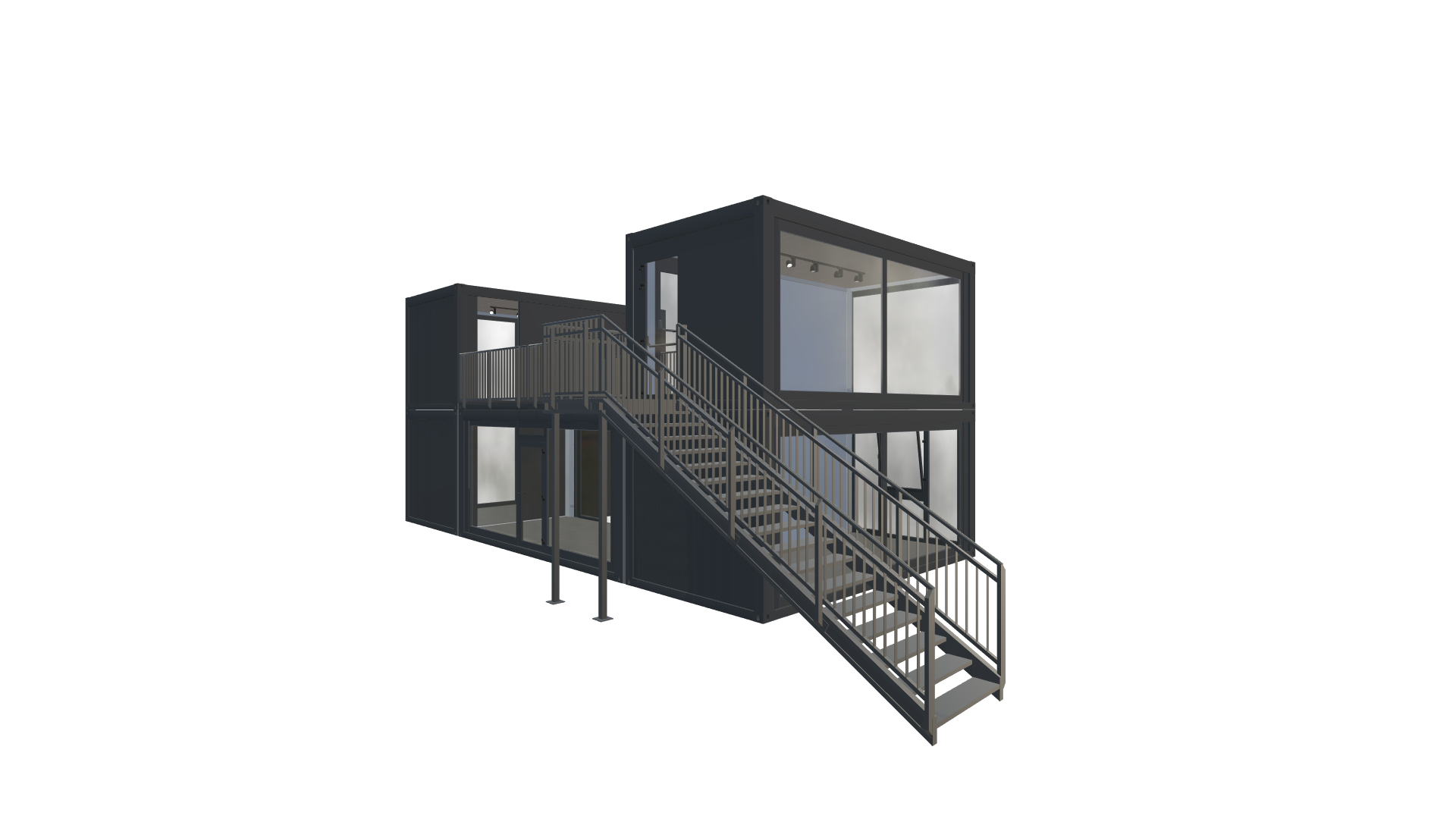Eventcontainer Vario-Line | PREFAB 62 - Screenshot - Vorne Rechts