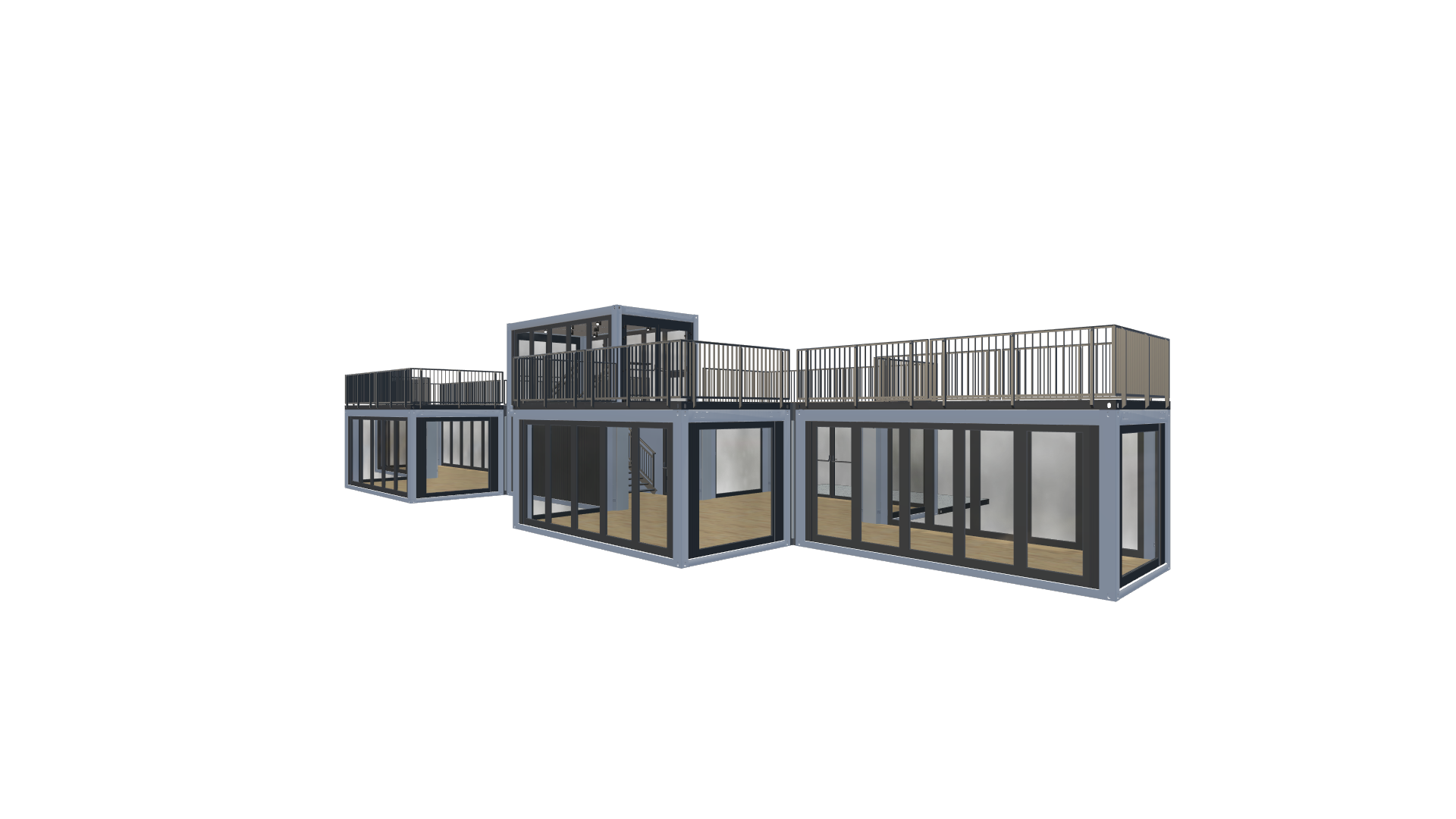 Eventcontainer Vario-Line | PREFAB 96 - Screenshot - Hinten Links