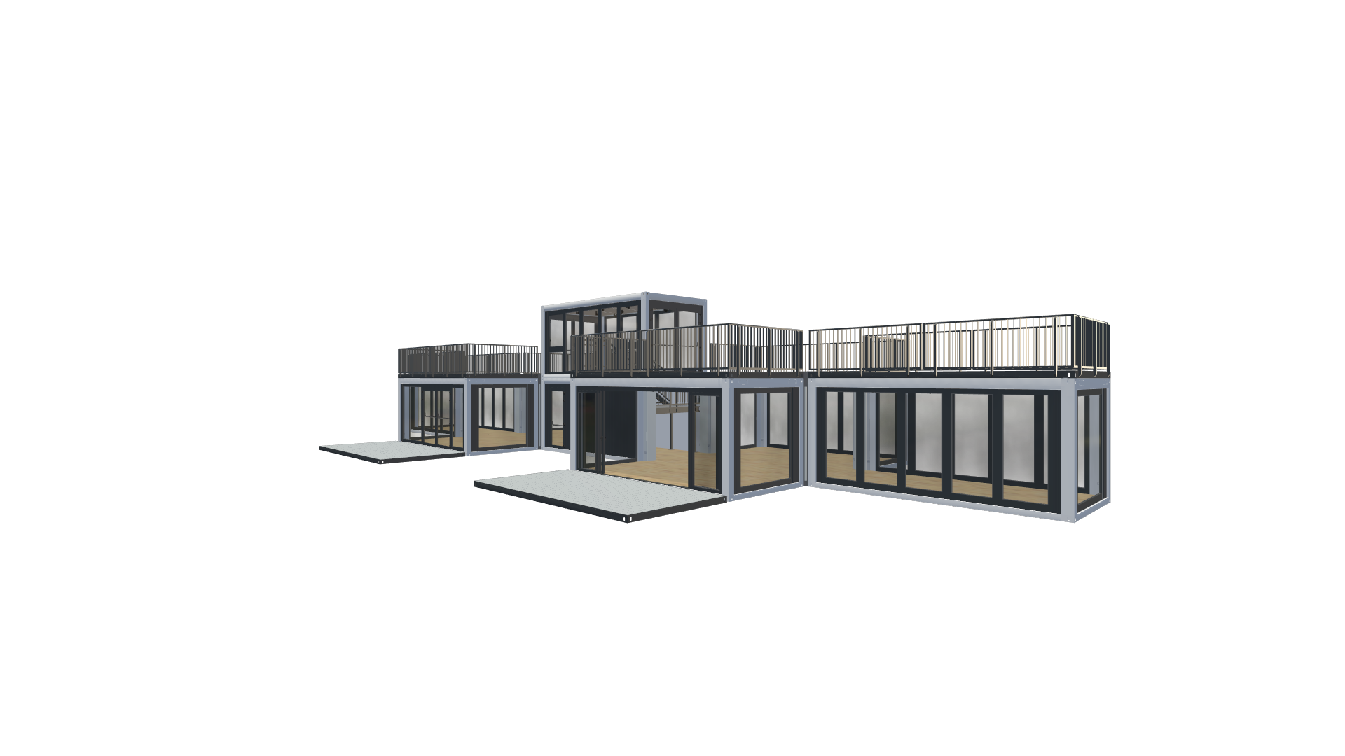 Eventcontainer Vario-Line | PREFAB 96 - Screenshot - Vorne Rechts