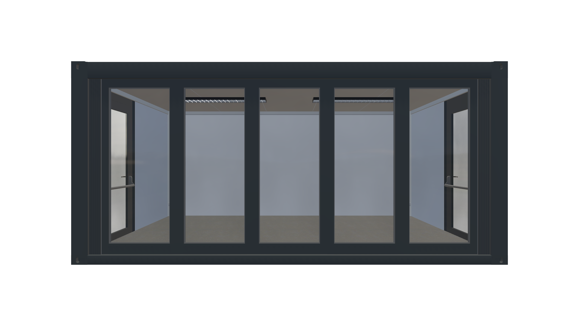 Eventcontainer Vario-Line | PREFAB 8 - Frontal Eventcontainer Vario-Line | PREFAB 8 - Screenshot - Frontal