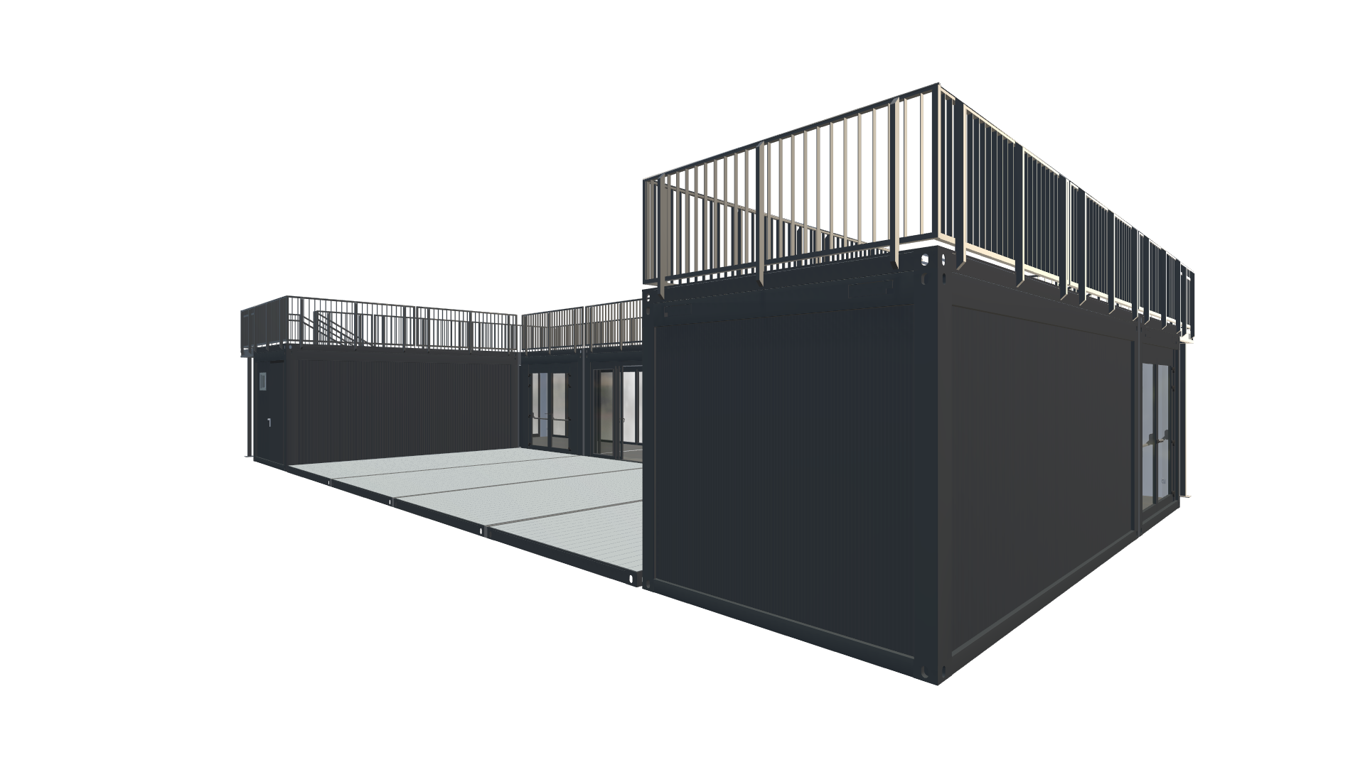 Eventcontainer Vario-Line | PREFAB 33 - Screenshot - Vorne Rechts