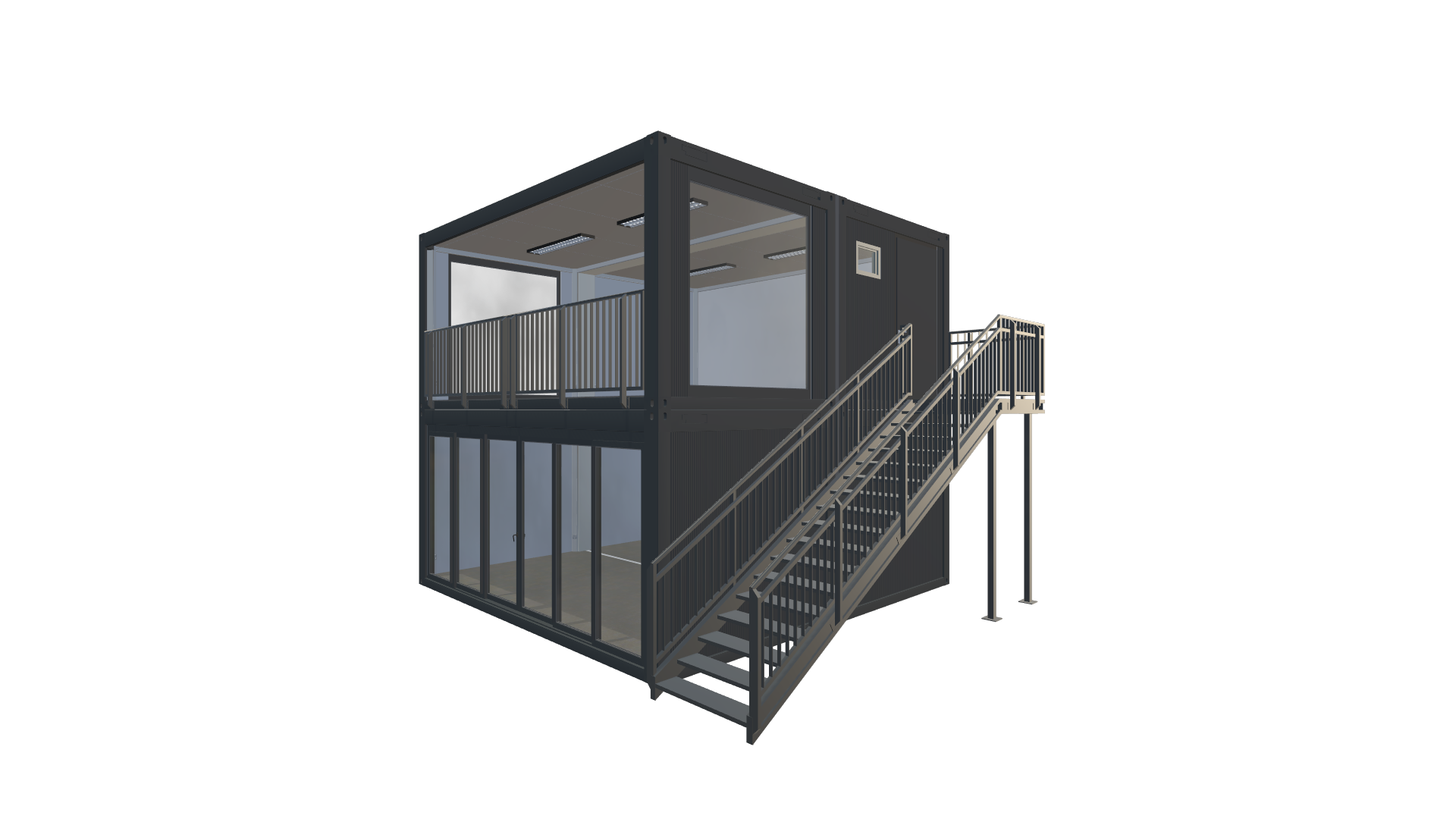 Eventcontainer Vario-Line | PREFAB 139 - Screenshot - Vorne Rechts