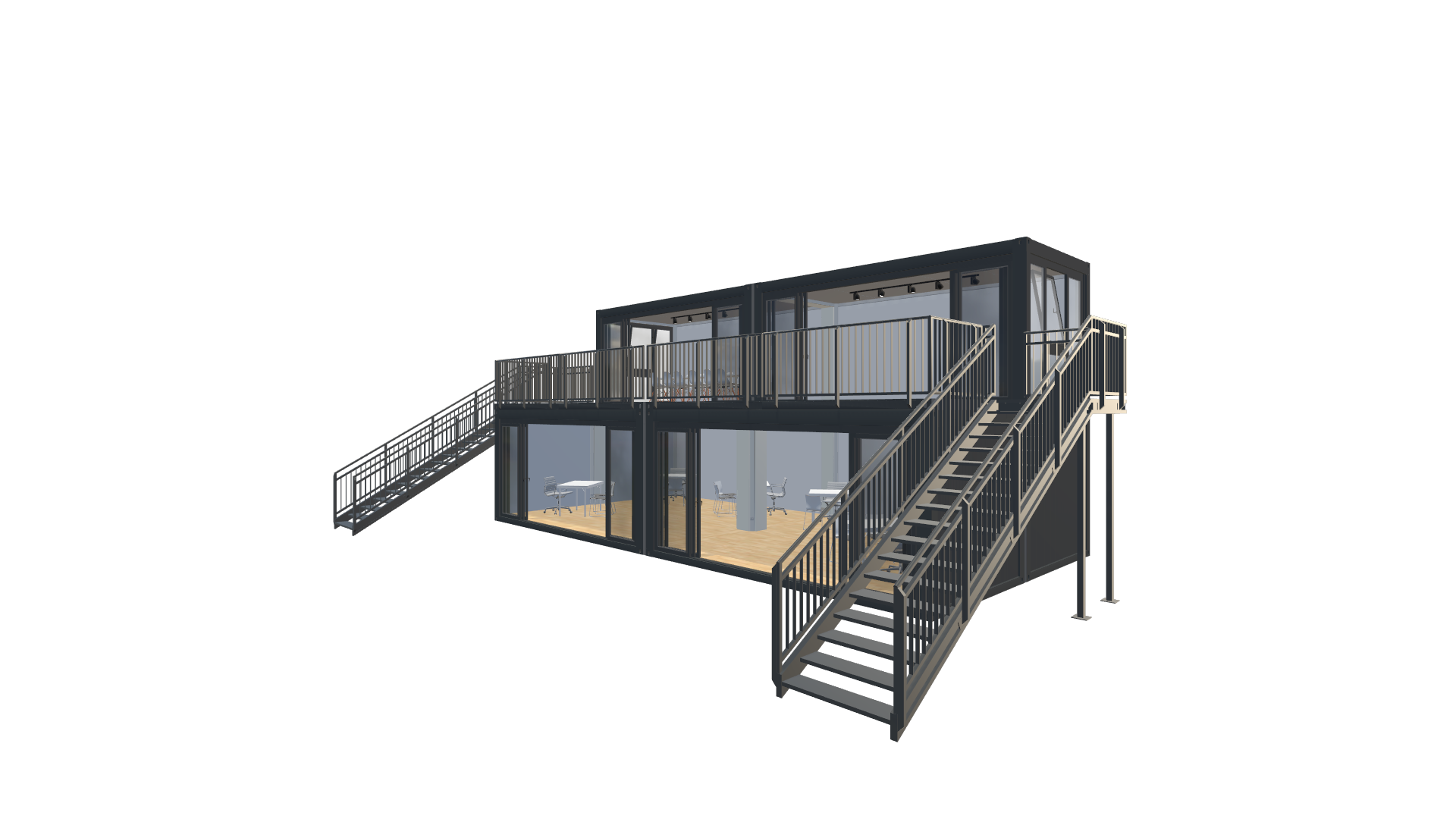 Eventcontainer Vario-Line | PREFAB 106 - Screenshot - Vorne Rechts