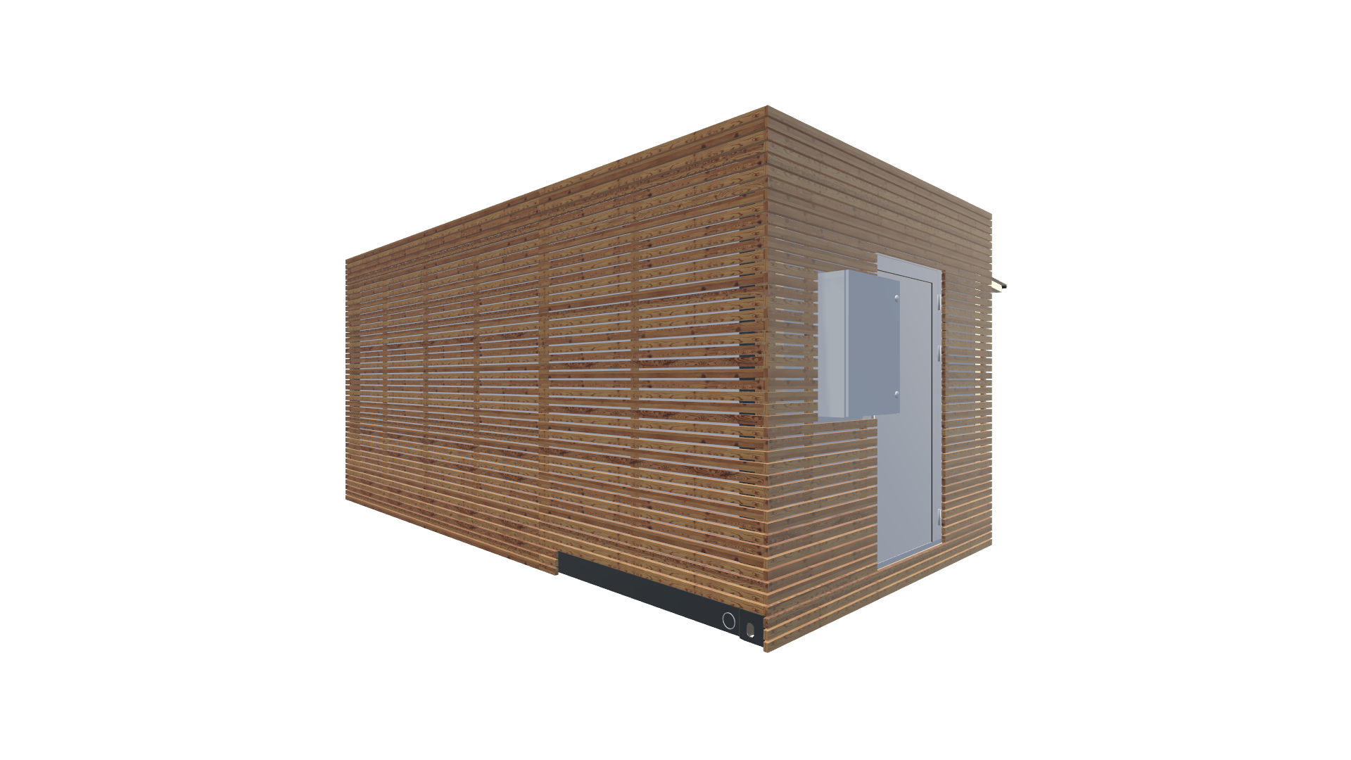 Eventcontainer CN20-Standard Container Kitchen – PREFAB 401 - Vorne Rechts Eventcontainer CN20-Standard Container Kitchen – PREFAB 401 - Screenshot - Vorne Rechts